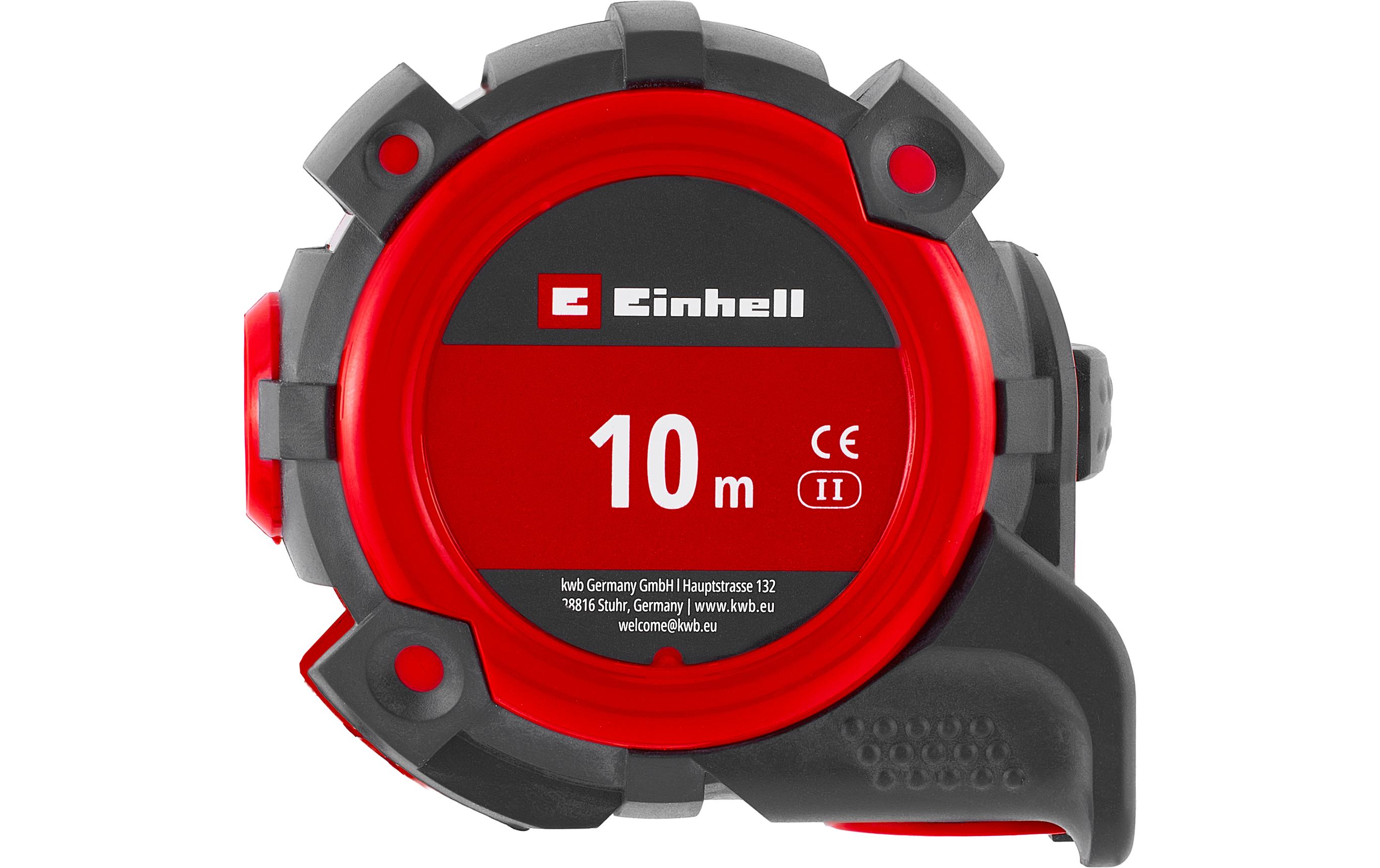 Einhell Bandmass beidseitige Skala metrisch 10 m