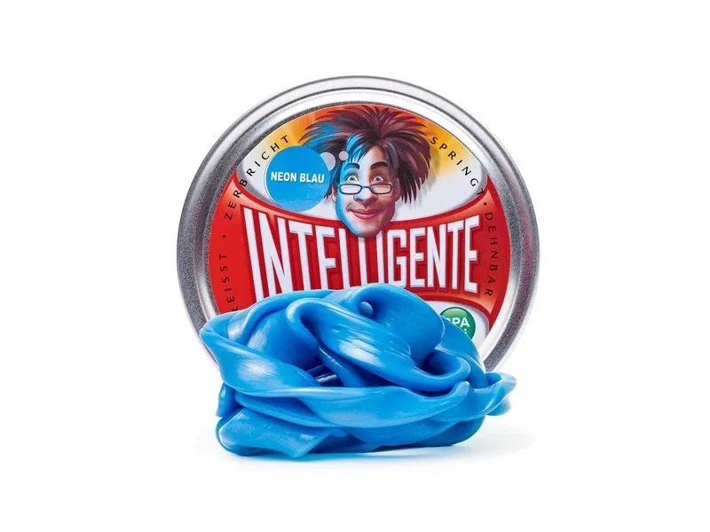 Intelligente Knete Knetmasse Neon Blau 80 Gramm Intelligente Knete Knetmasse Neon Blau 80 Gramm
