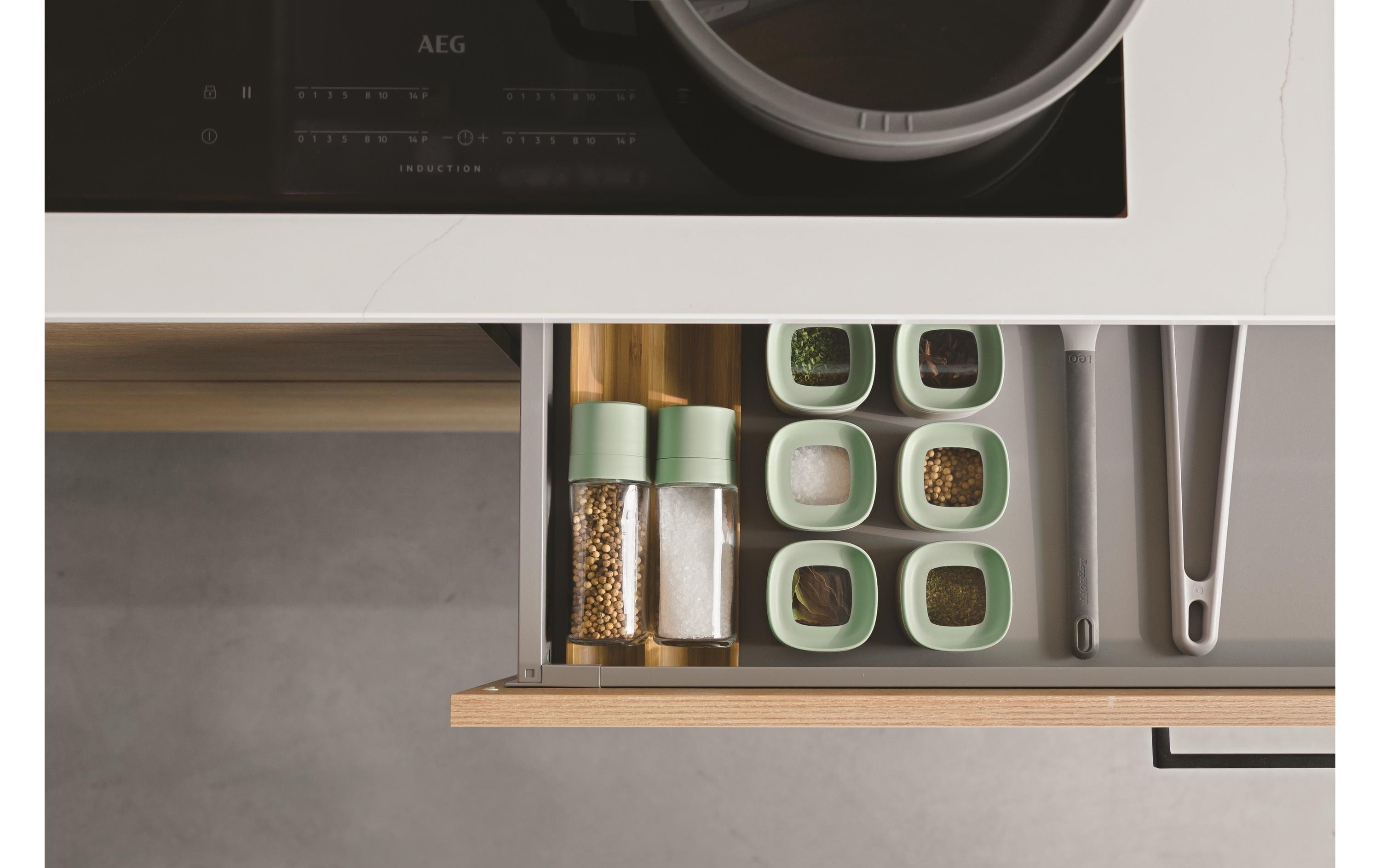 BergHOFF Vorratsbehälter Set Leo Balance 6-teilig, 0.16 l, Grau/Grün BergHOFF Vorratsbehälter Set Leo Balance 6-teilig, 0.16 l, Grau/Grün