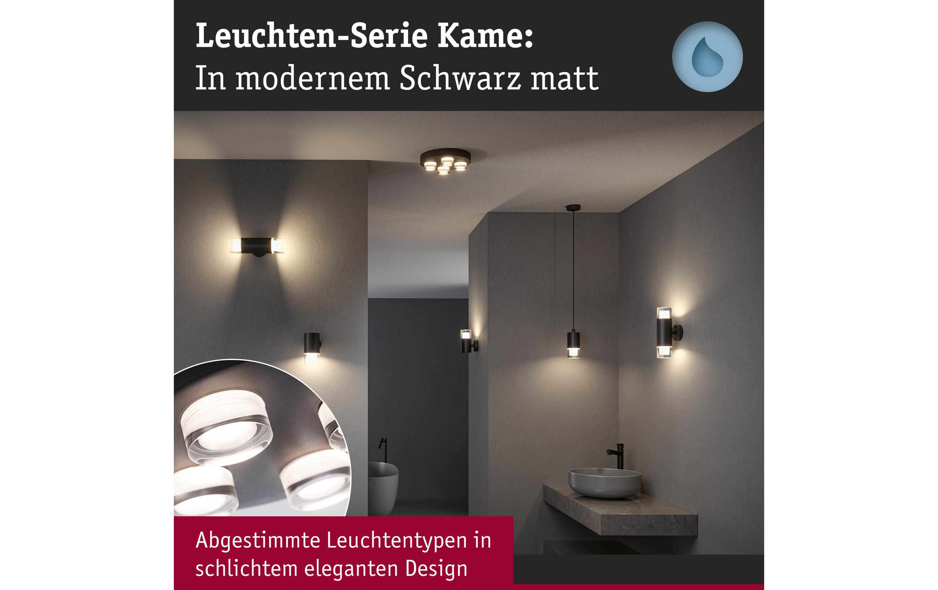 Paulmann Badezimmerleuchte Kame