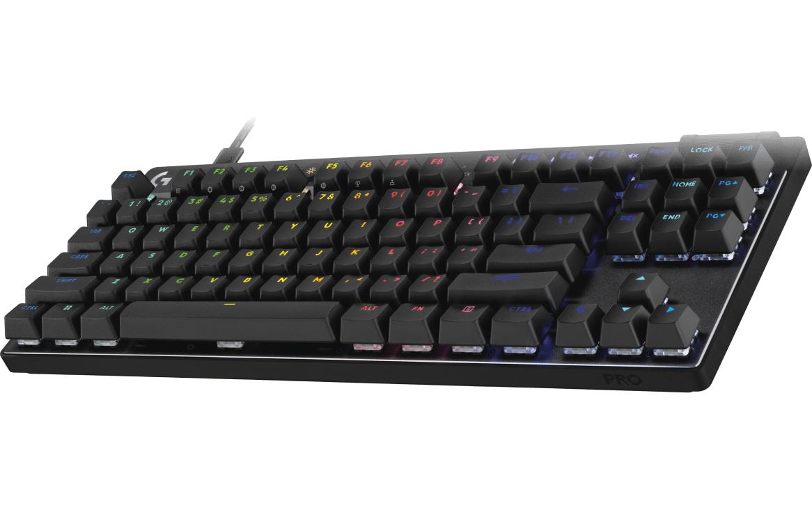 Logitech Gaming-Tastatur Pro X TKL Rapid Schwarz