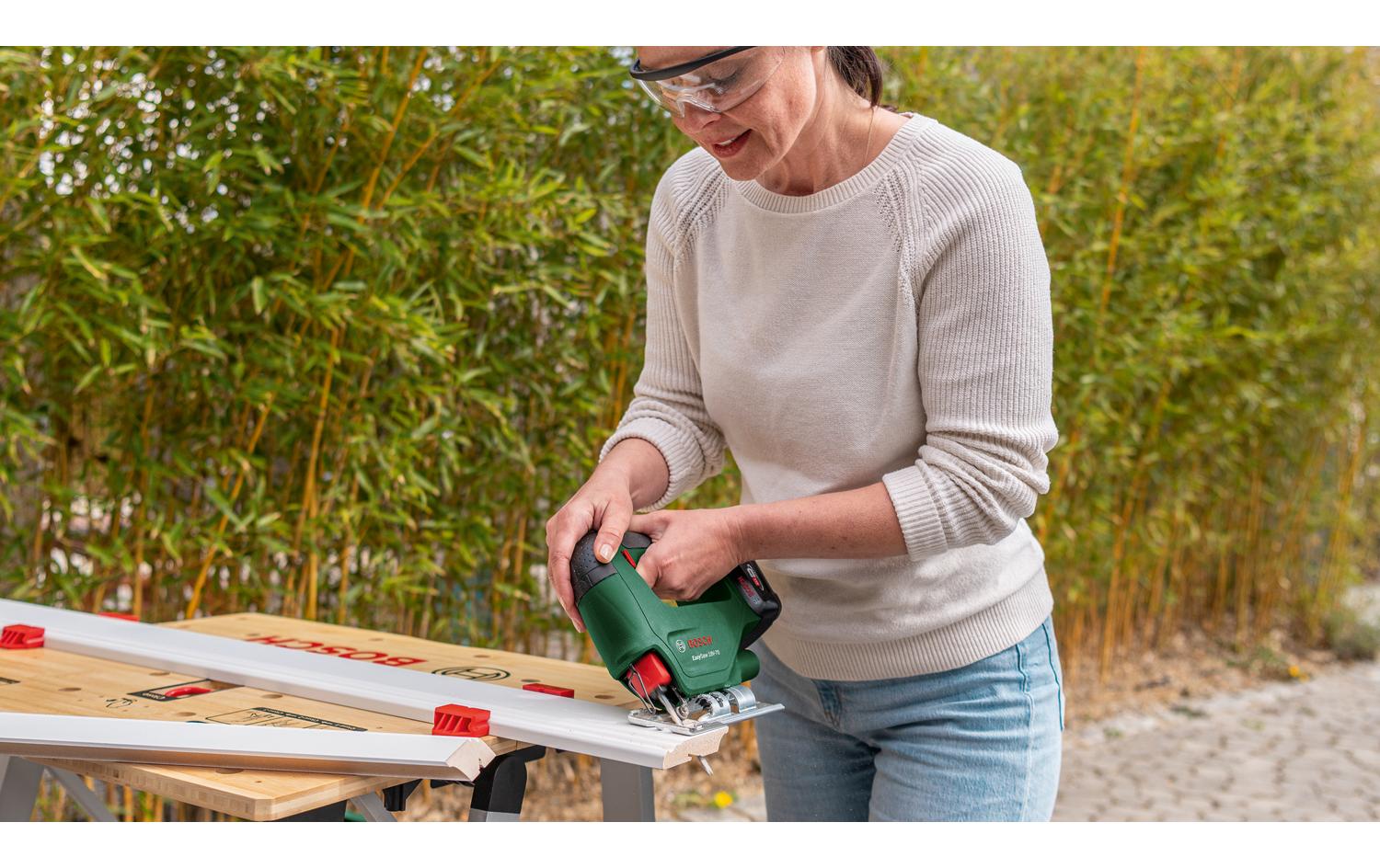 Bosch Akku-Schlagbohrmaschine 18 V Set EasyDrill+EasySaw+EasySande