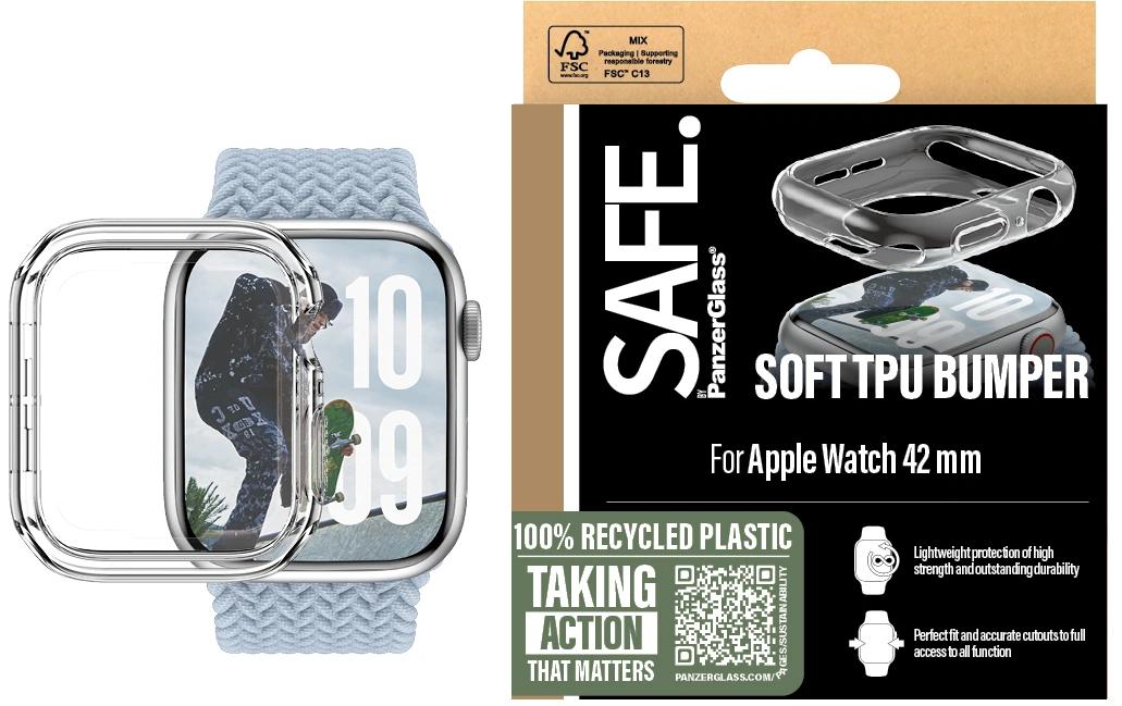 SAFE. Displayschutz TPU Bumper Transparent 42 mm SAFE. Displayschutz TPU Bumper Transparent 42 mm