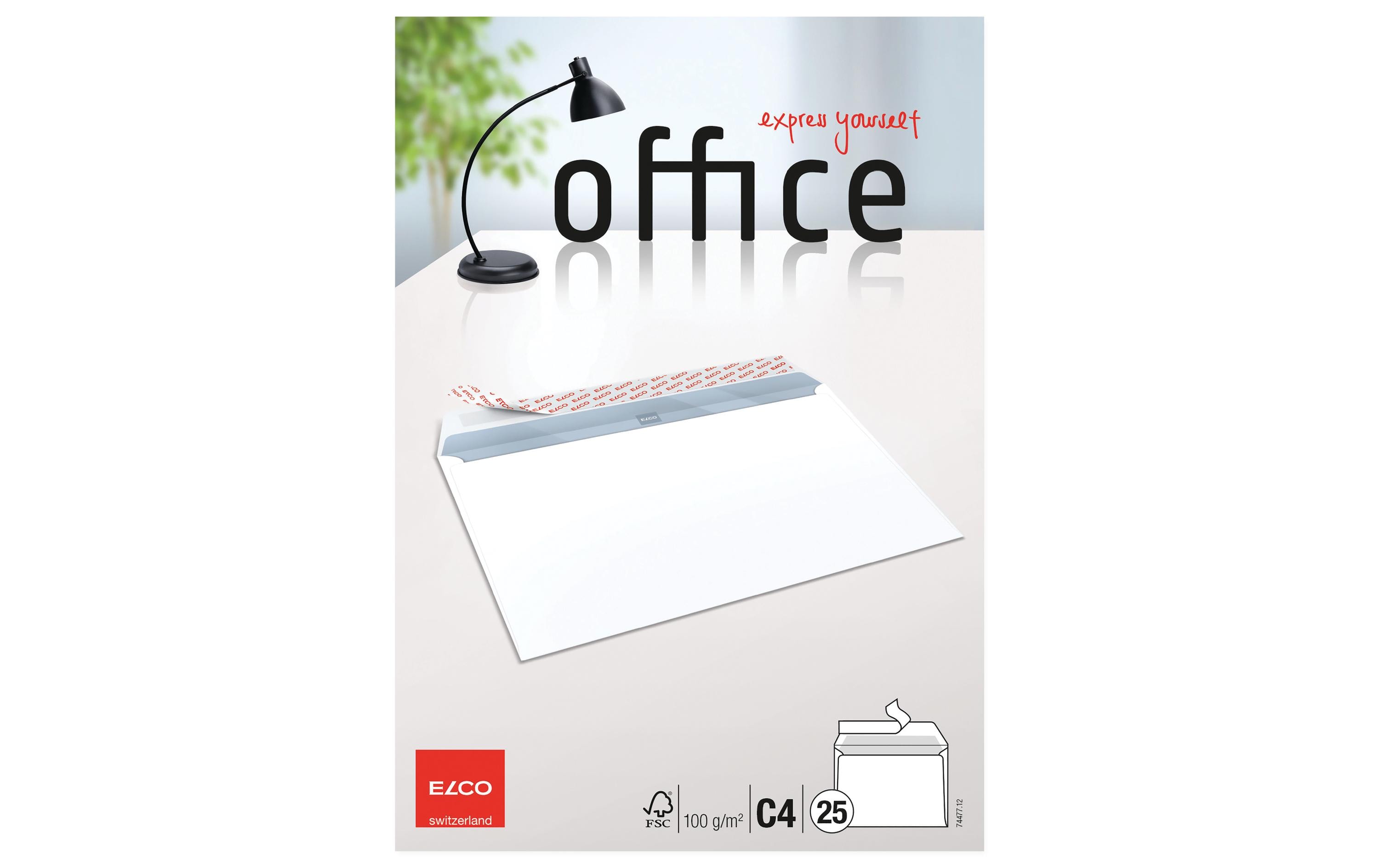 ELCO Couvert Office C4, Keine Fenster, 25 Stück