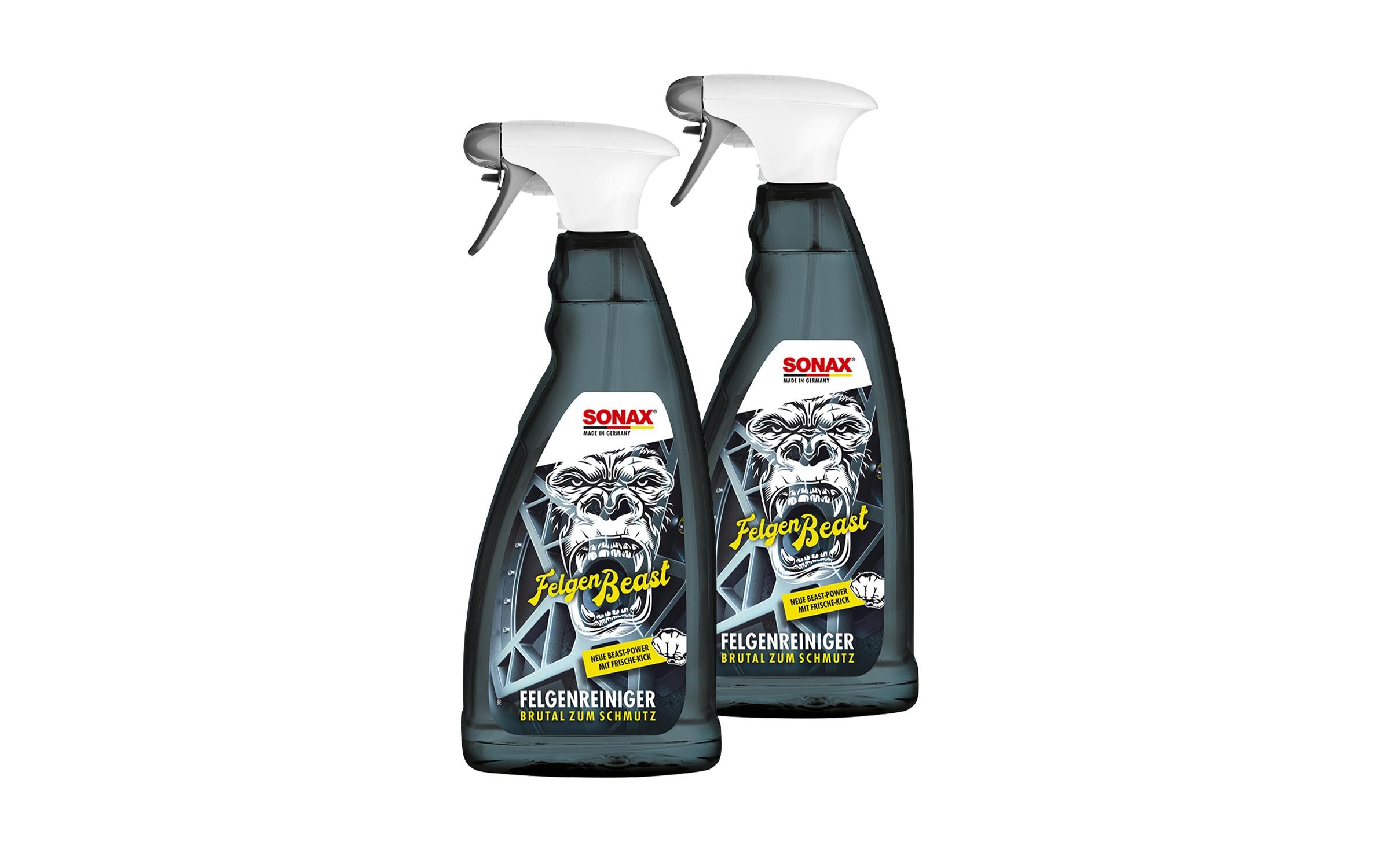 Sonax BEAST SET Felgenreiniger, 2 x 1 Liter Sonax BEAST SET Felgenreiniger, 2 x 1 Liter