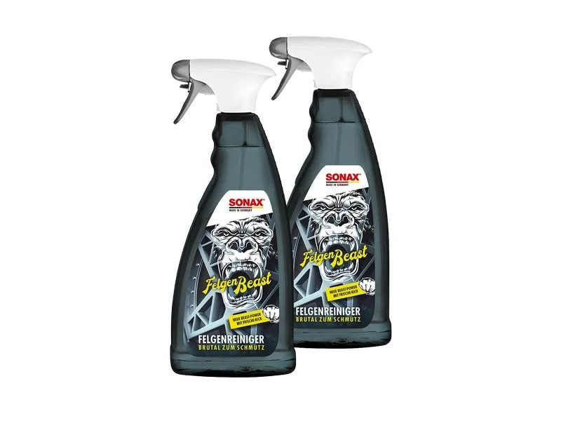 Sonax BEAST SET Felgenreiniger, 2 x 1 Liter Sonax BEAST SET Felgenreiniger, 2 x 1 Liter