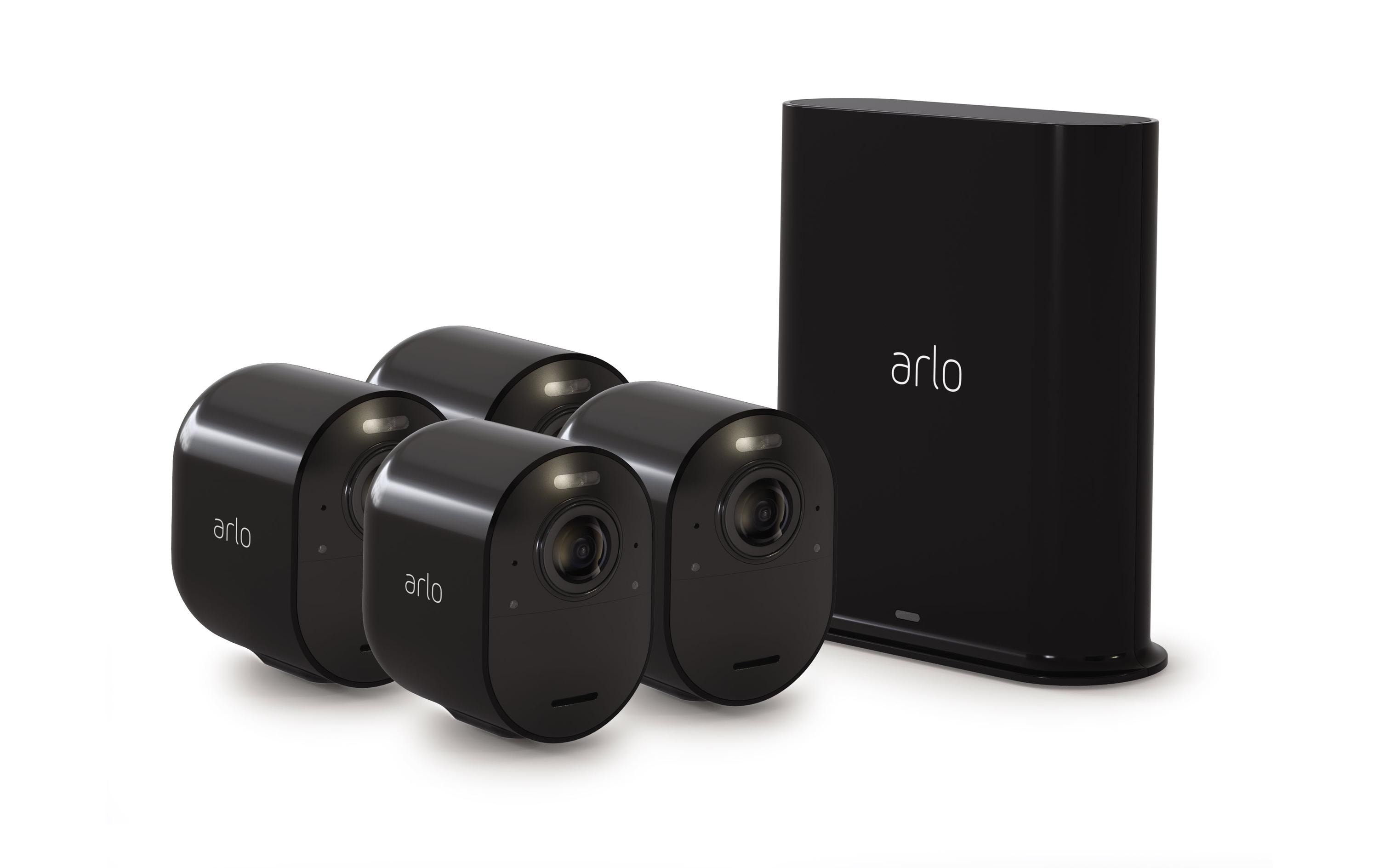 Arlo Überwachungsset Ultra 2 4K UHD VMS5440B-200EUS Set 4 Kameras Arlo Überwachungsset Ultra 2 4K UHD VMS5440B-200EUS Set 4 Kameras