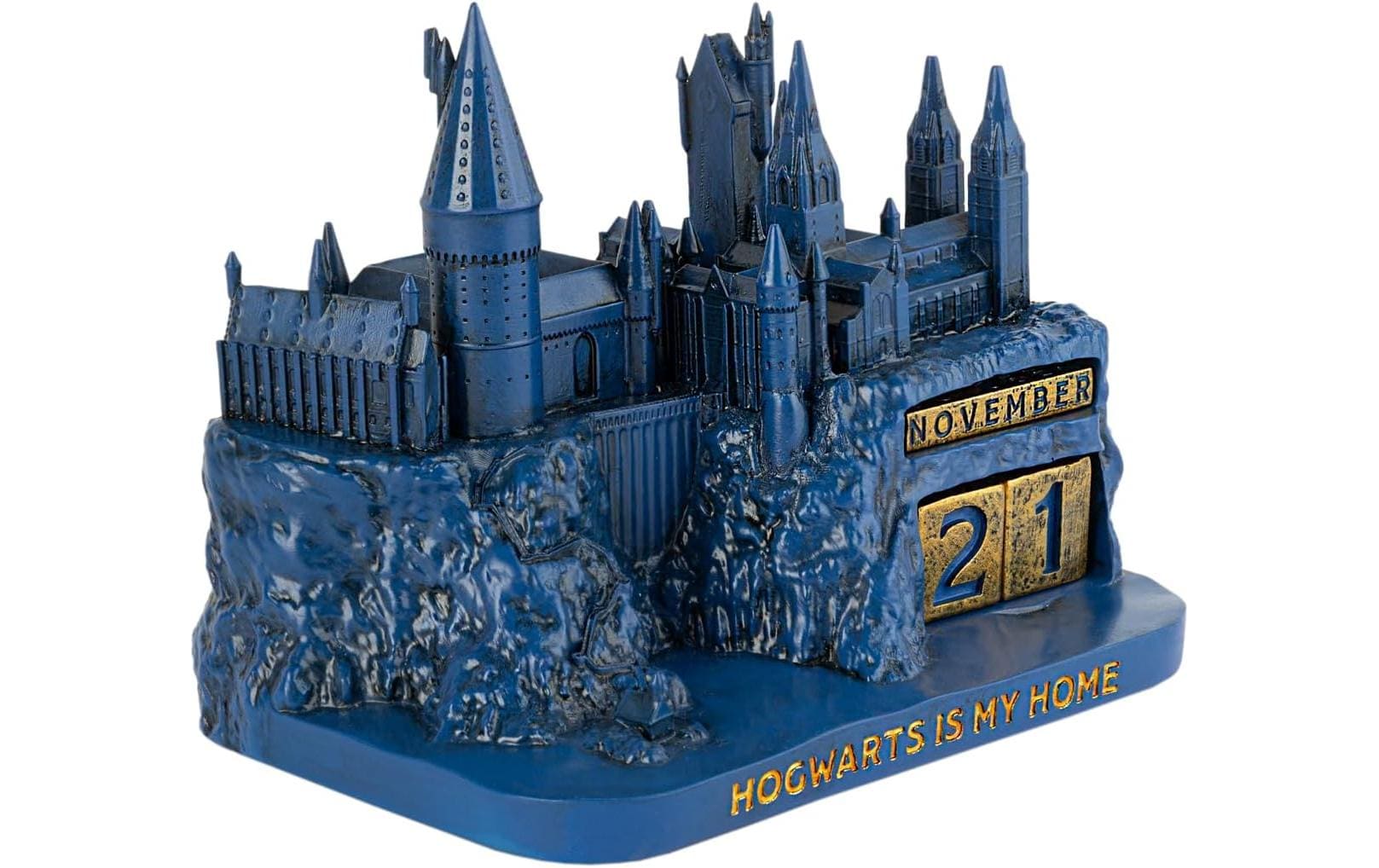 Grupo Erik 3D Ewiger Kalender Hogwarts Blau