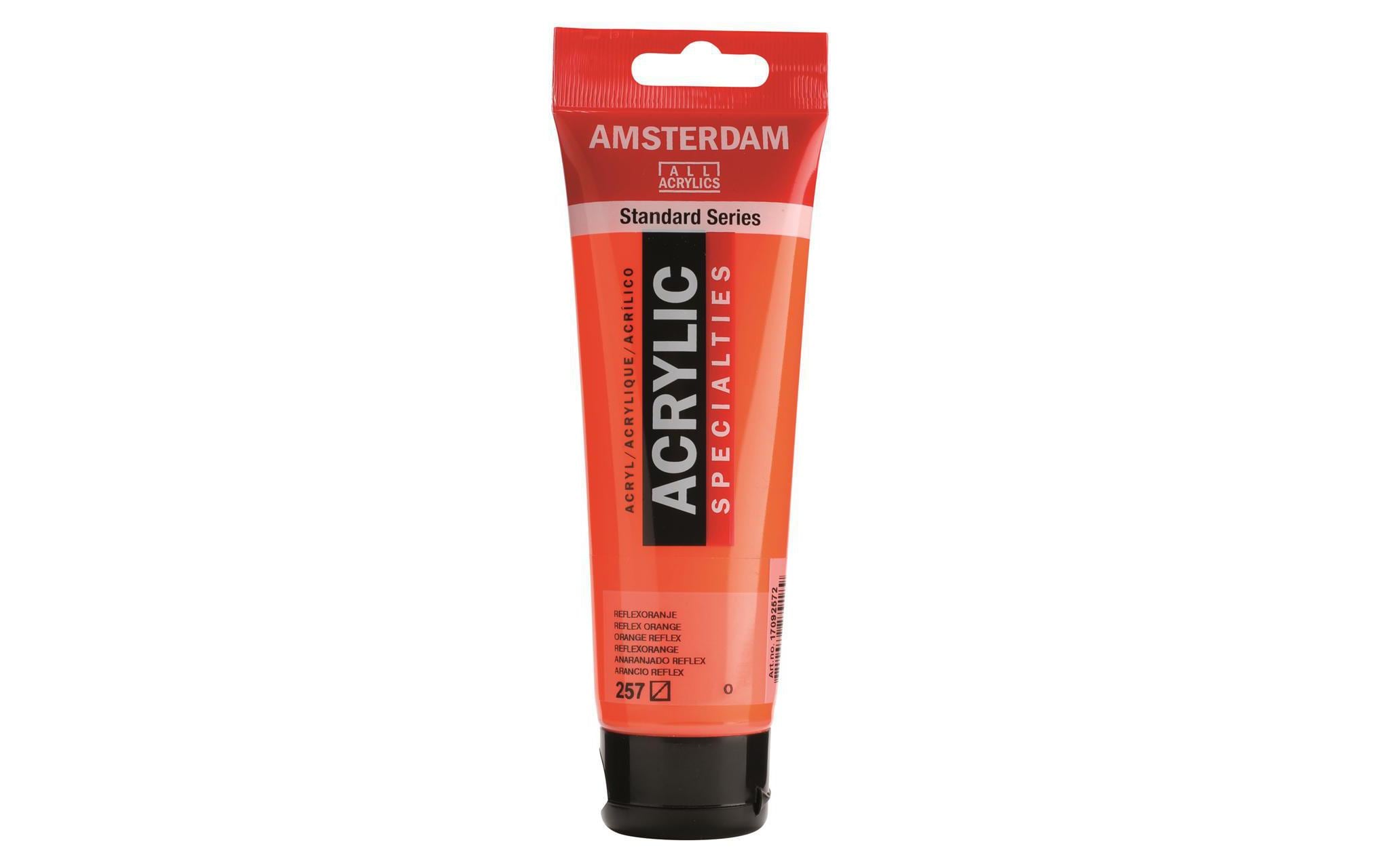 Amsterdam Acrylfarbe Standard 257 Reflexorange Halbtransp, 120 ml Amsterdam Acrylfarbe Standard 257 Reflexorange Halbtransp, 120 ml
