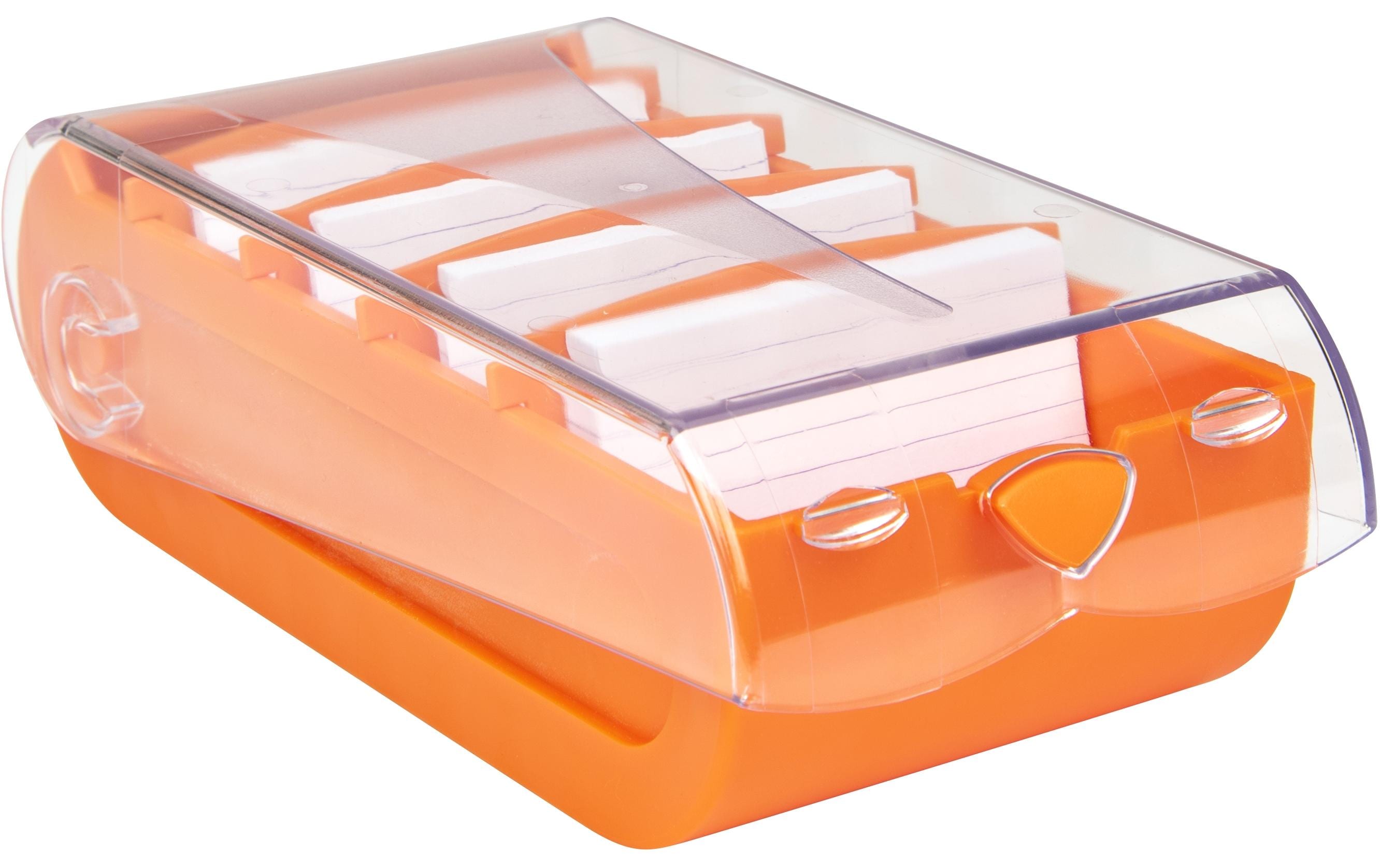 Biella Karteibox Bunny A7 100 Karten, Orange Biella Karteibox Bunny A7 100 Karten, Orange