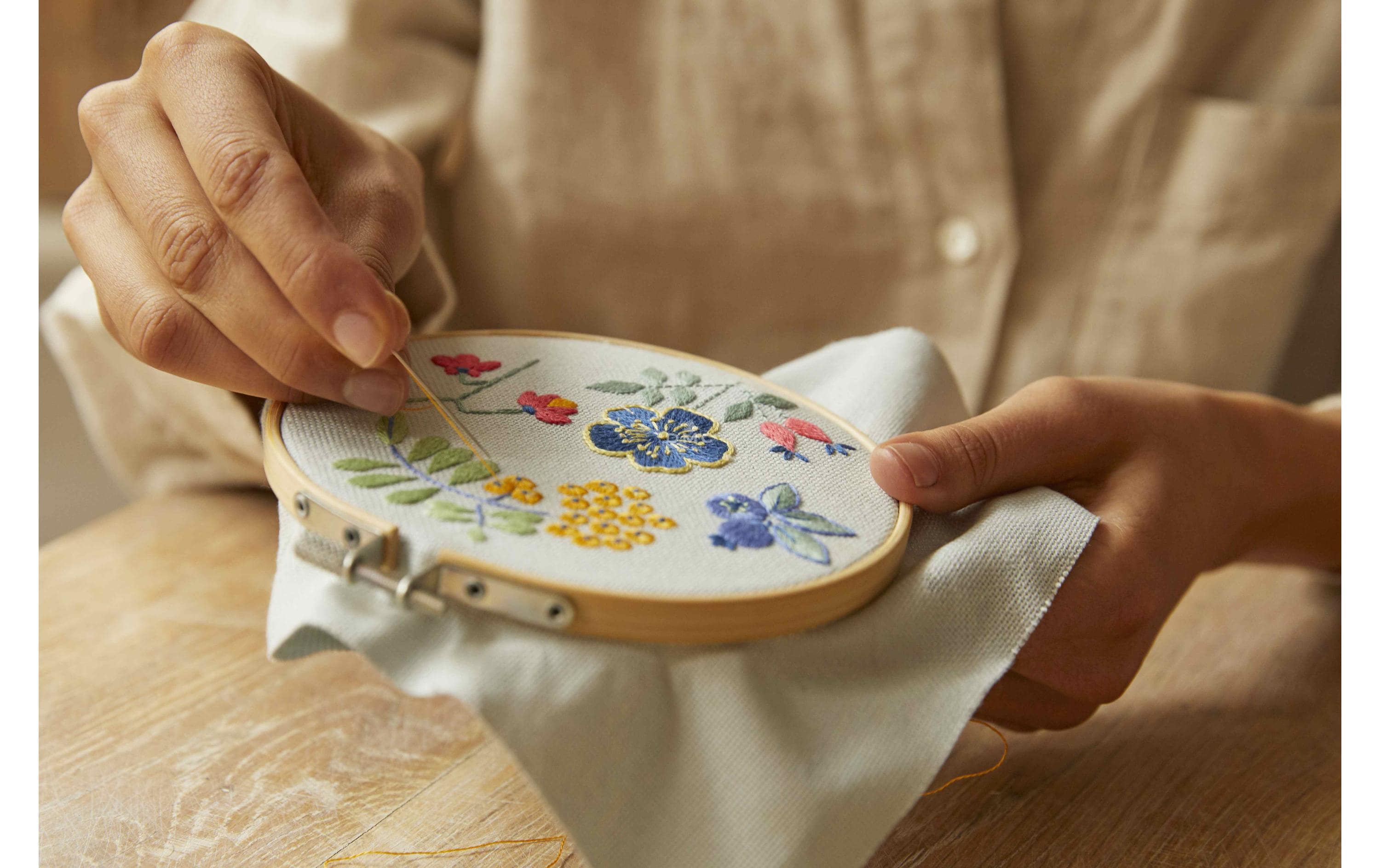 DMC Stickset Mindful Making Duo Waldbeeren, Ø 15.7 cm DMC Stickset Mindful Making Duo Waldbeeren, Ø 15.7 cm