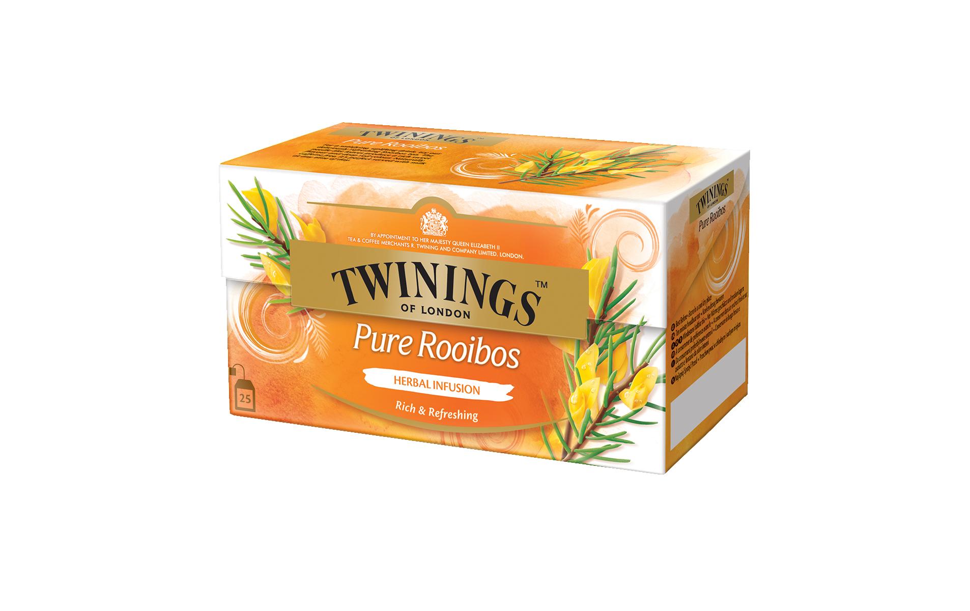 Twinings Teebeutel Pure Rooibos 25 Stück