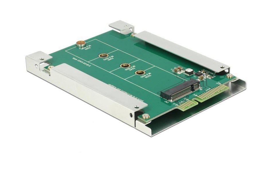 Delock 2.5-Adapterplatine für M.2-Module Delock 2.5-Adapterplatine für M.2-Module