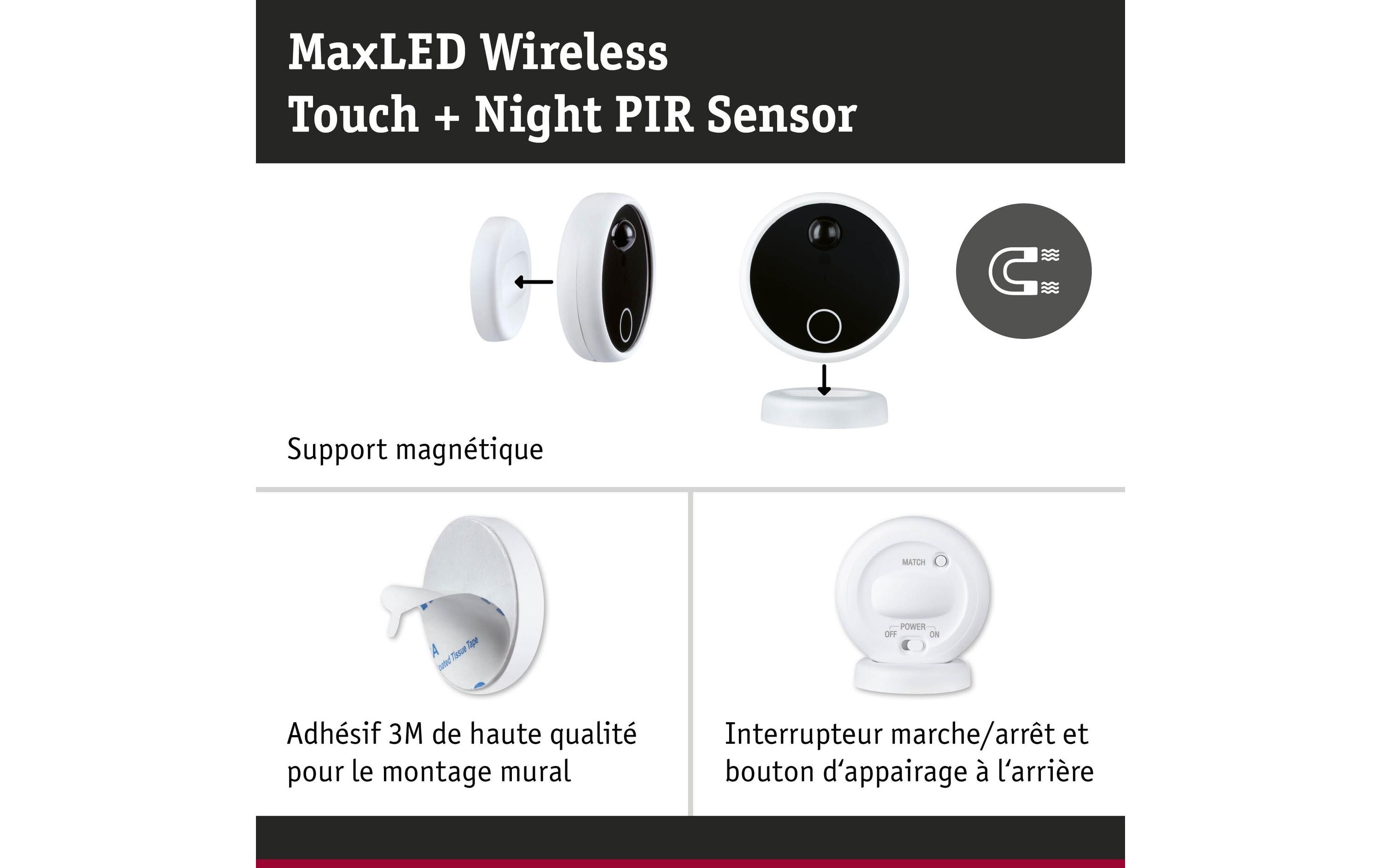 Paulmann MaxLED Wireless PIR & Touch