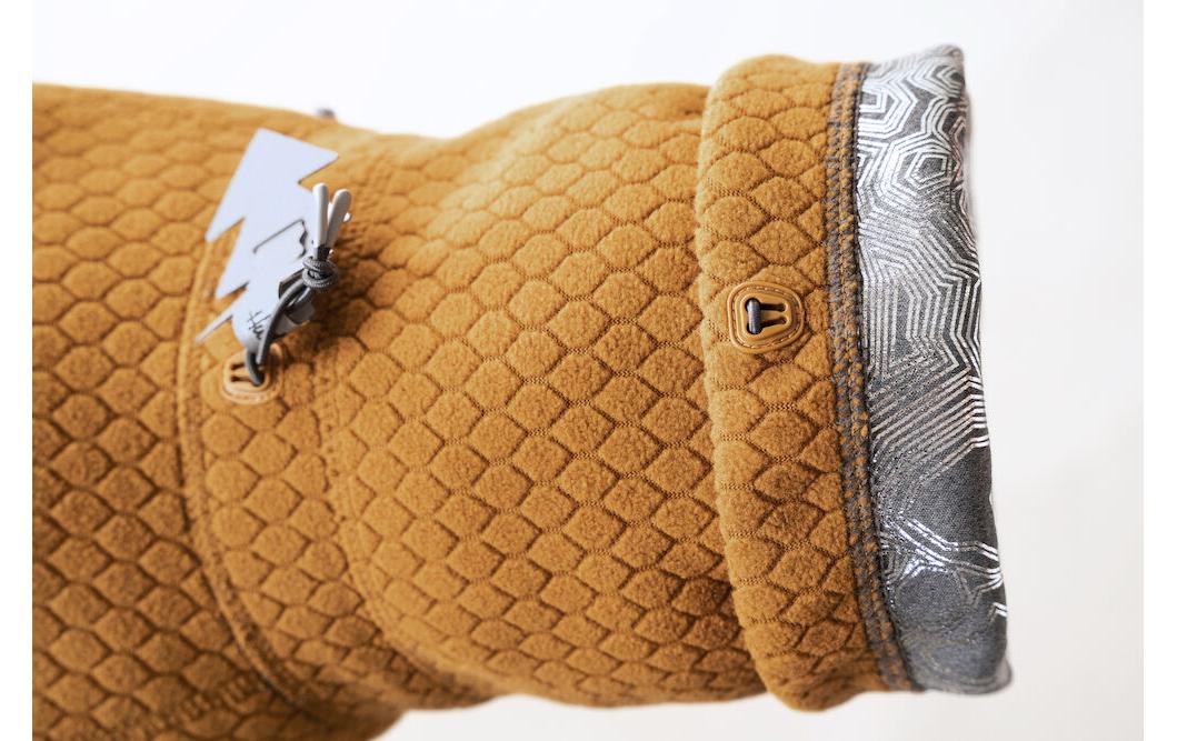 HURTTA Wintermantel Warming Midlayer ECO, 40, Senf