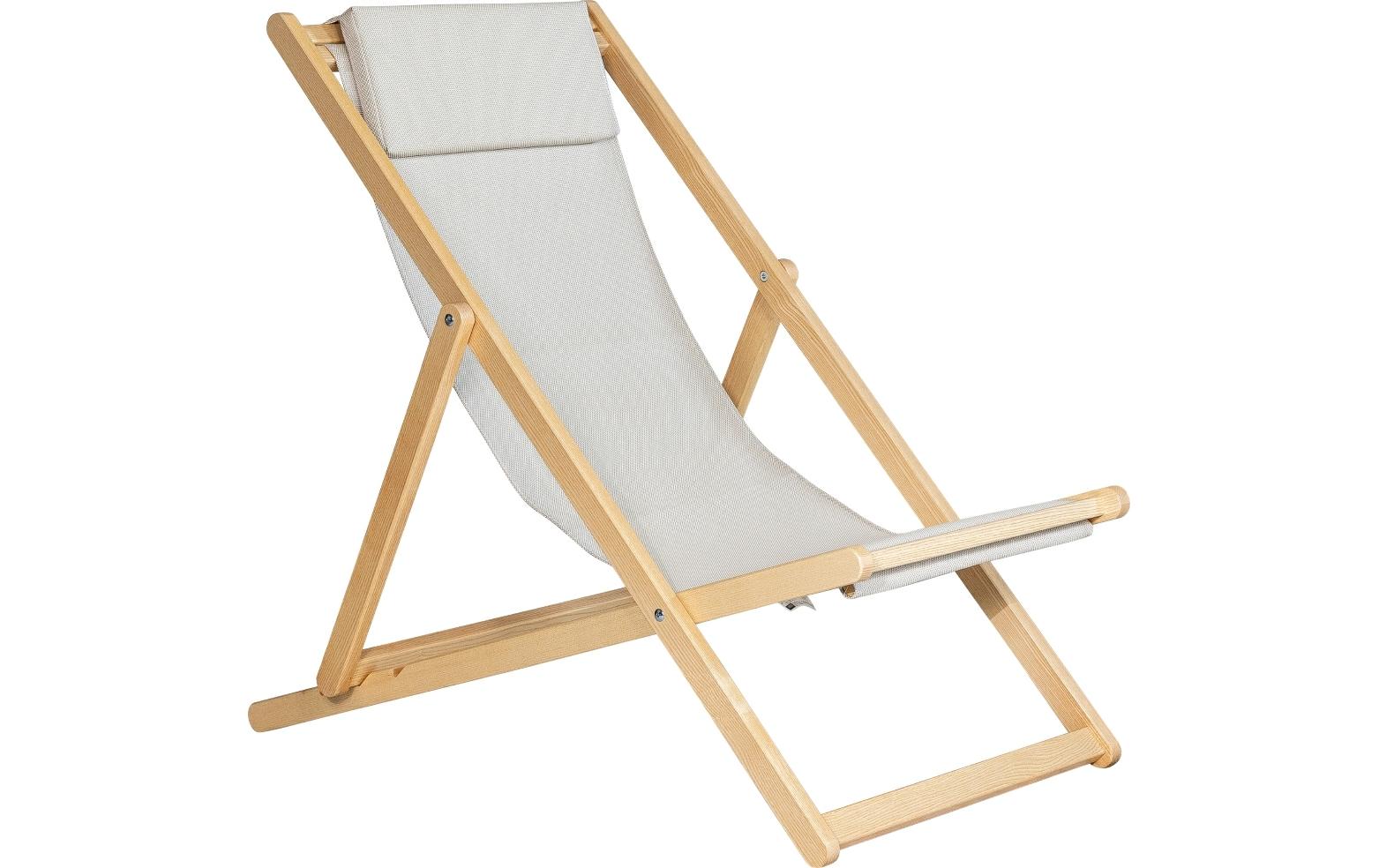 FIAM Liegestuhl Relax Weiss