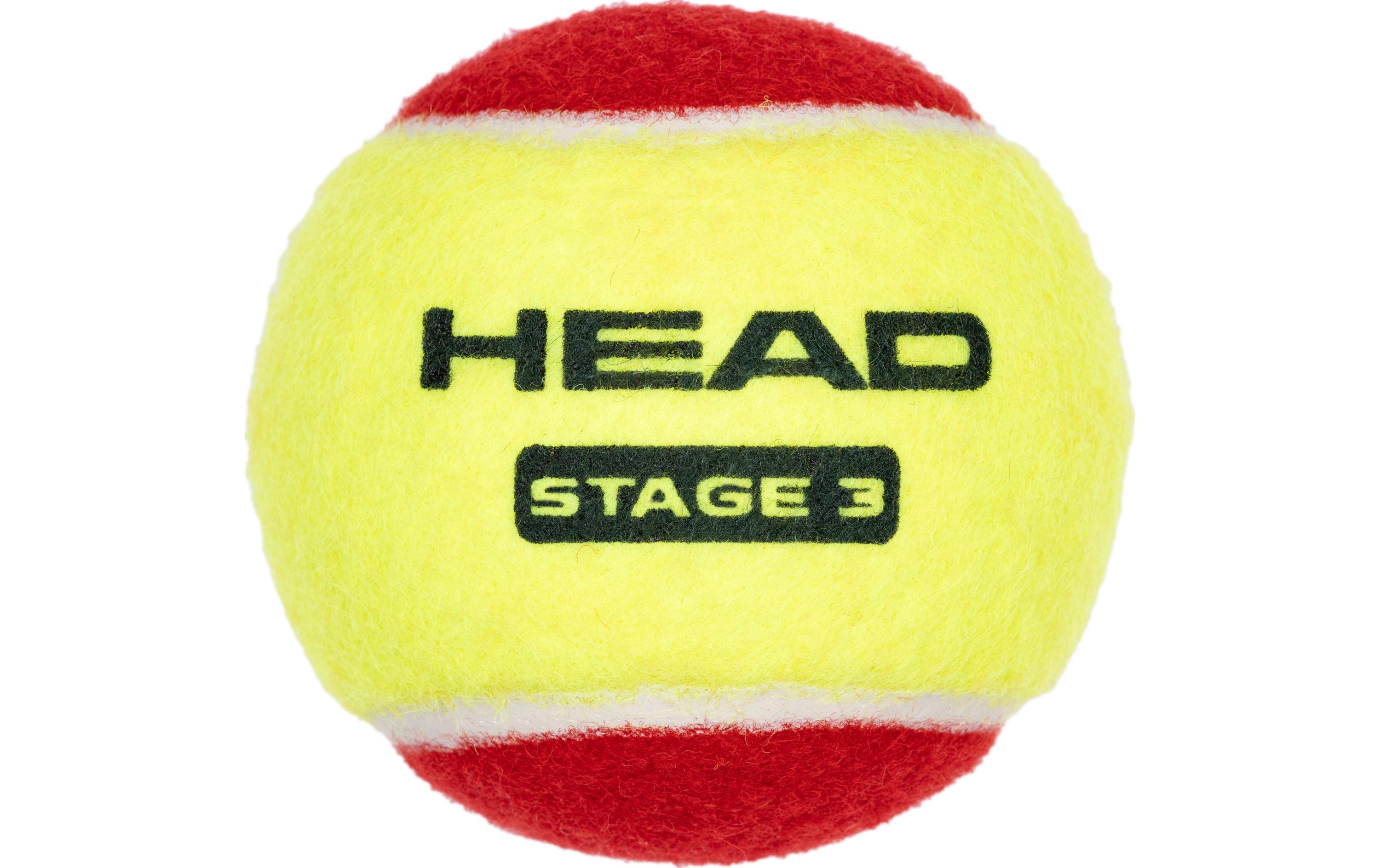 HEAD Tennisbälle Stage 3 3er-Pack HEAD Tennisbälle Stage 3 3er-Pack