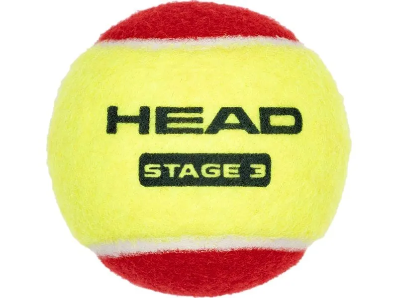 HEAD Tennisbälle Stage 3 3er-Pack HEAD Tennisbälle Stage 3 3er-Pack
