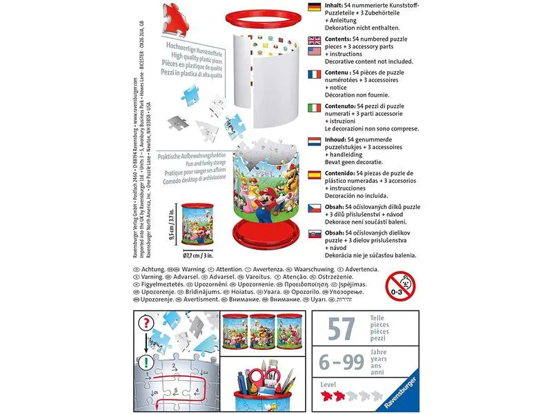 Ravensburger 3D Puzzle Super Mario Utensilo Ravensburger 3D Puzzle Super Mario Utensilo