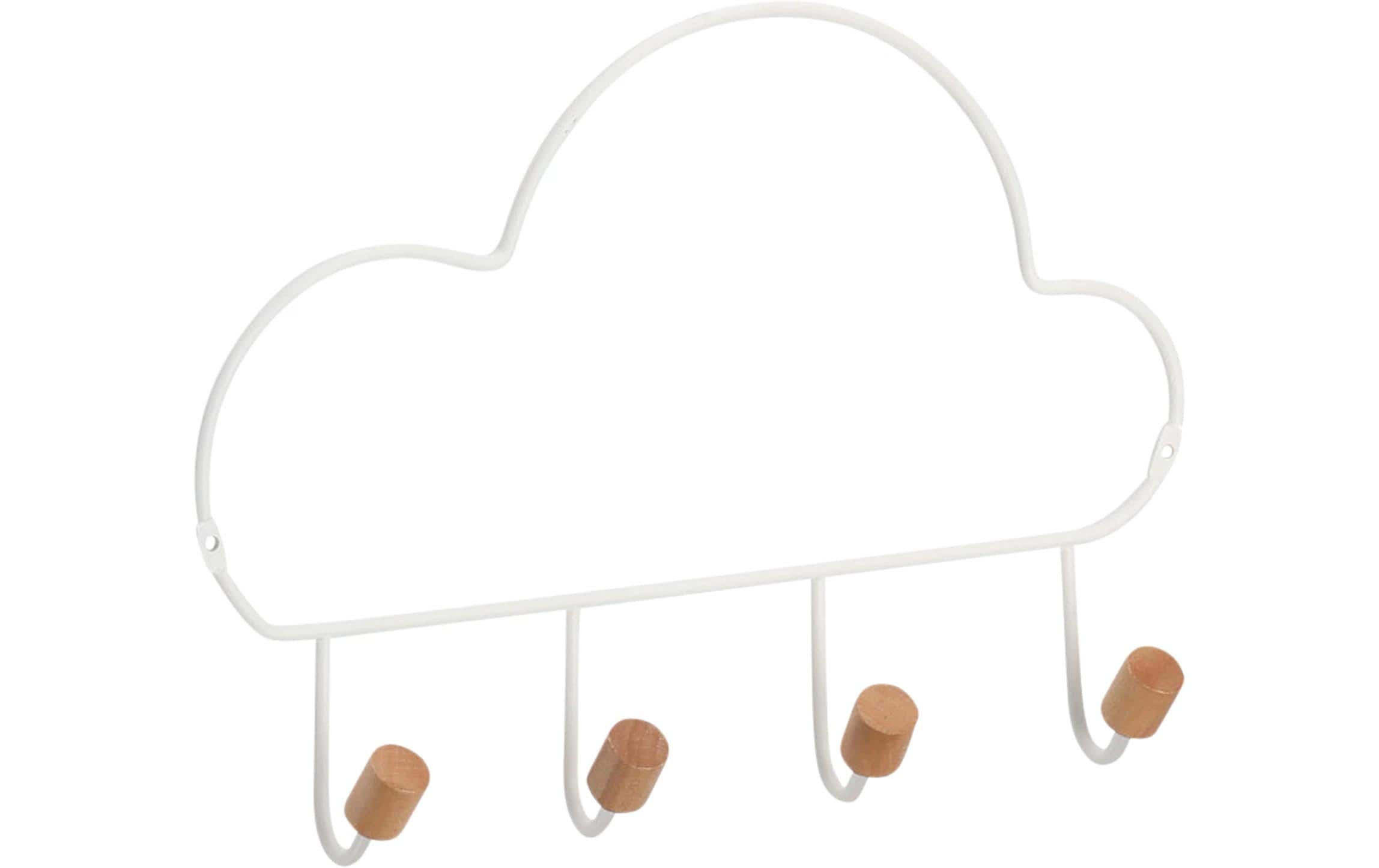 Zeller Present Hakenleiste Wolke