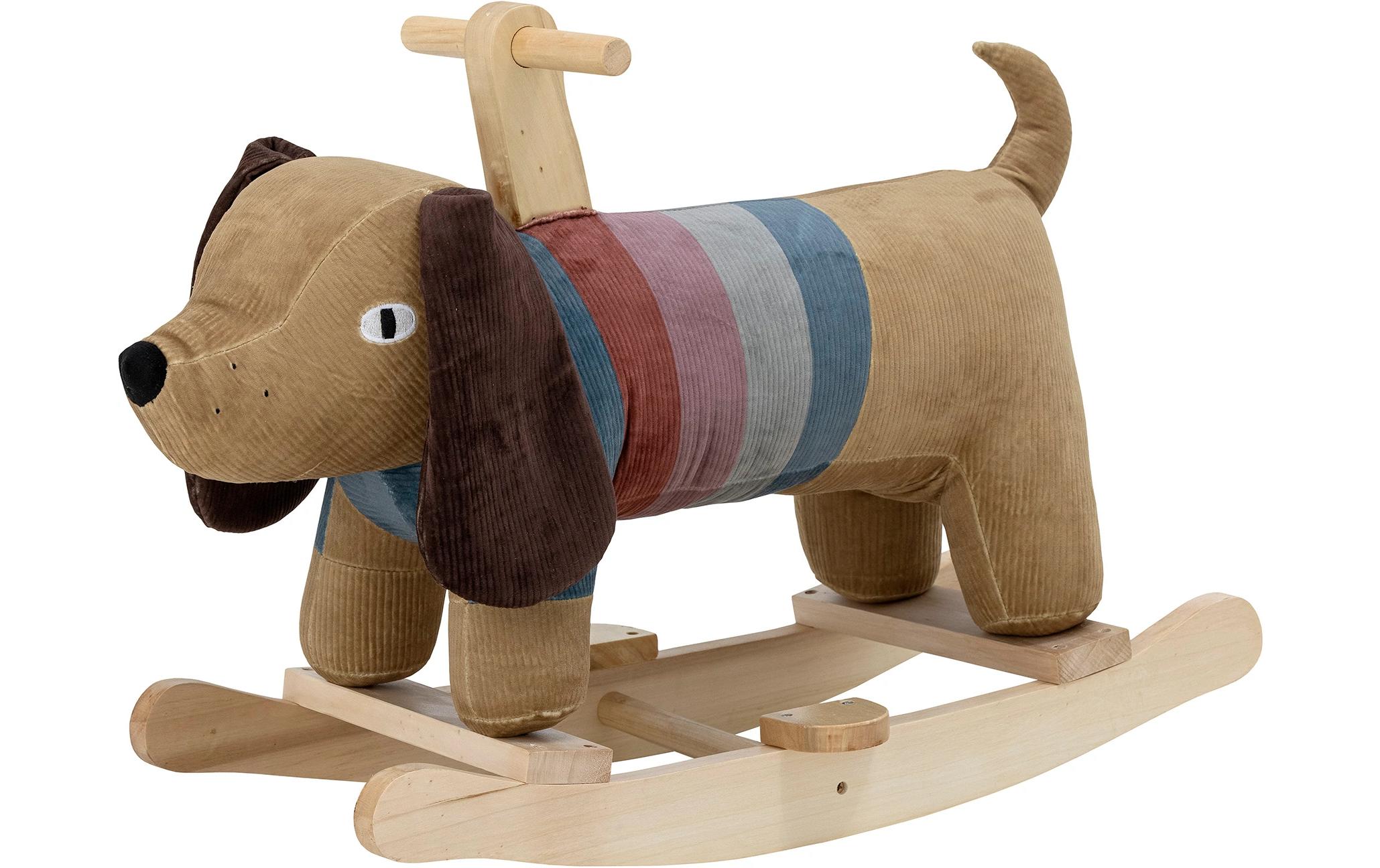 Bloomingville Schaukeltier Charlie Hund Braun