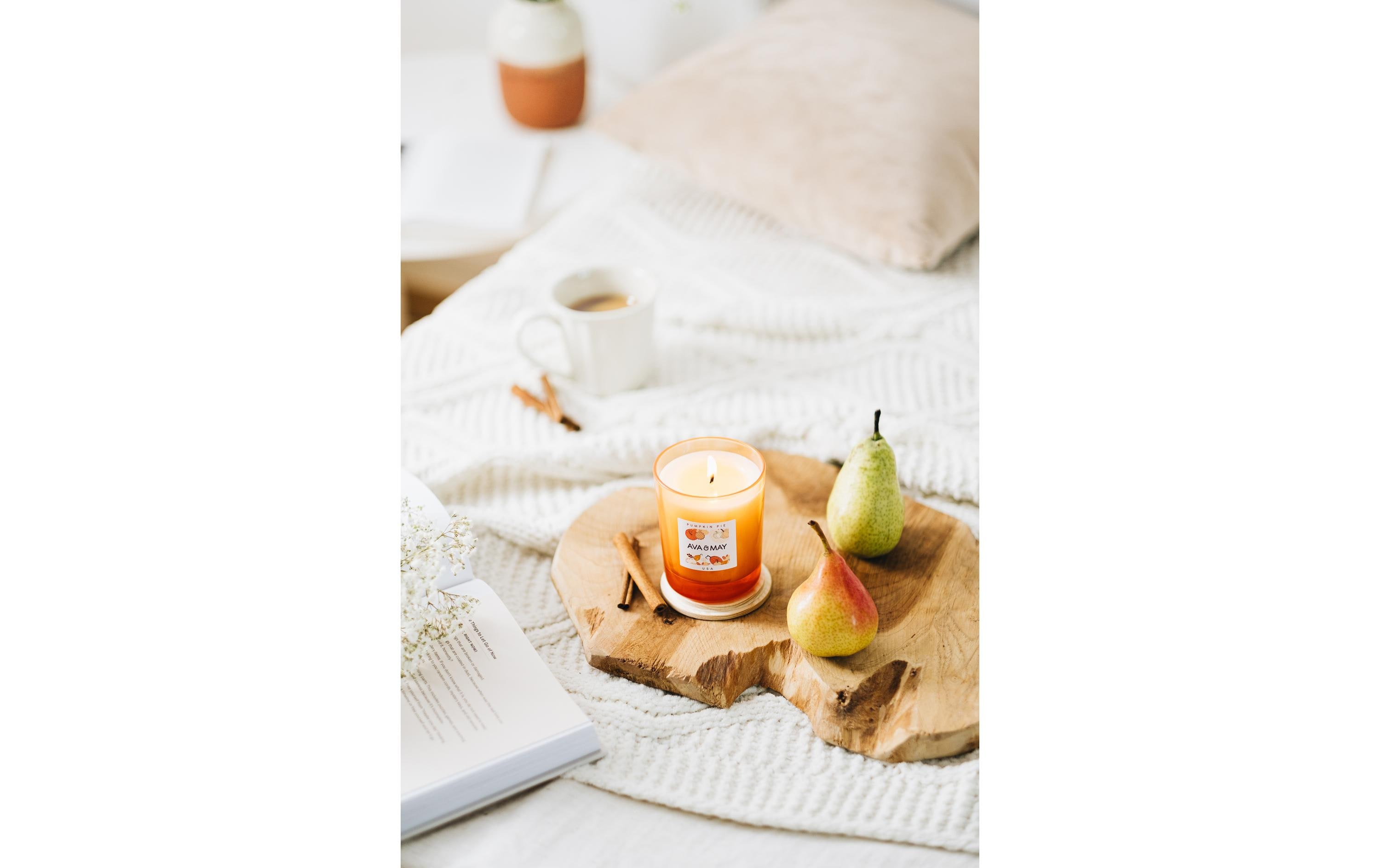 AVA & MAY Duftkerze Pumpkin pie 180 g