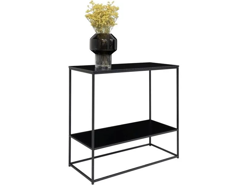 House Nordic Konsolentisch Vita 80 x 80 cm, Schwarz House Nordic Konsolentisch Vita 80 x 80 cm, Schwarz