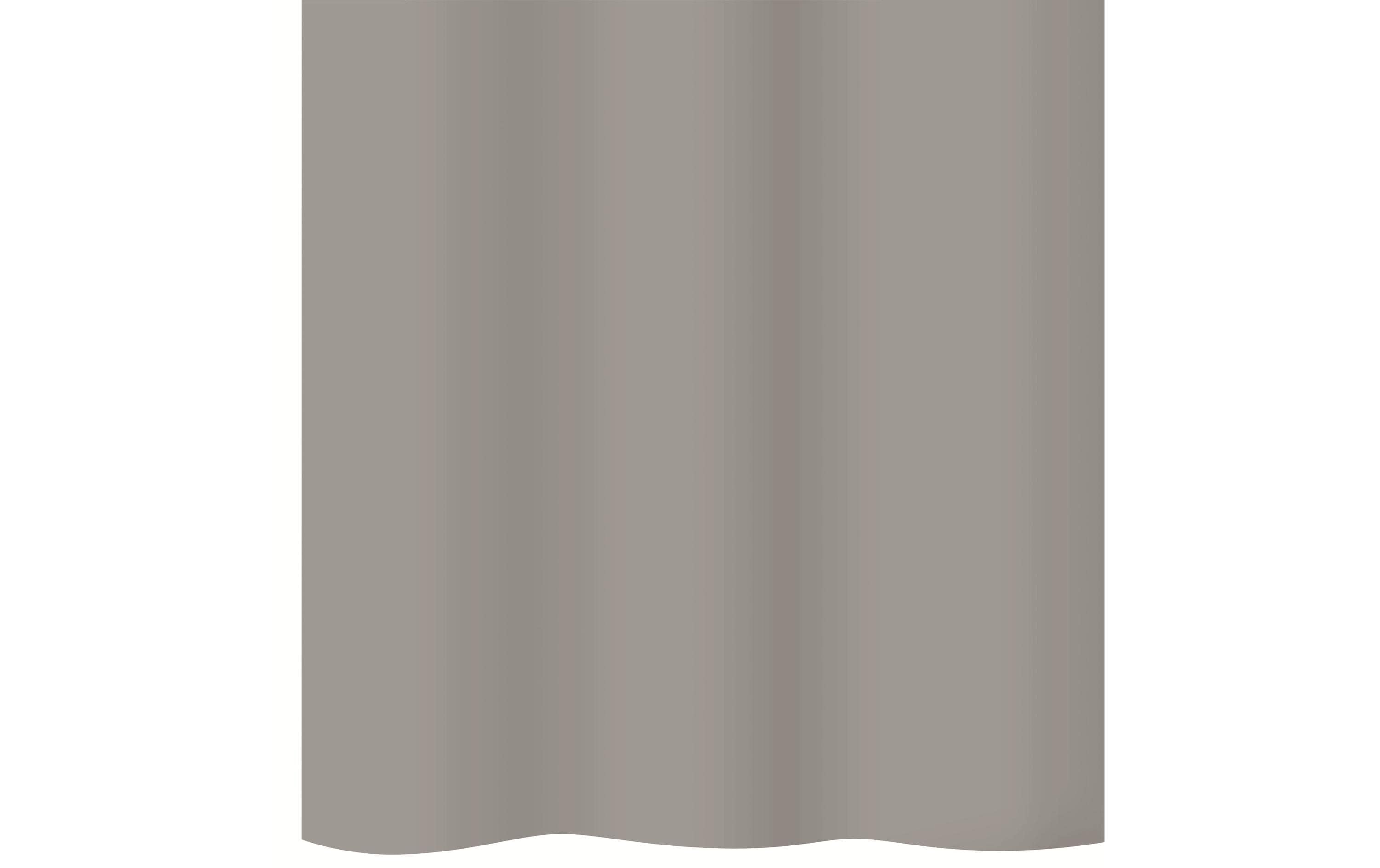 diaqua® Duschvorhang Basic 180 x 180 cm, Grau