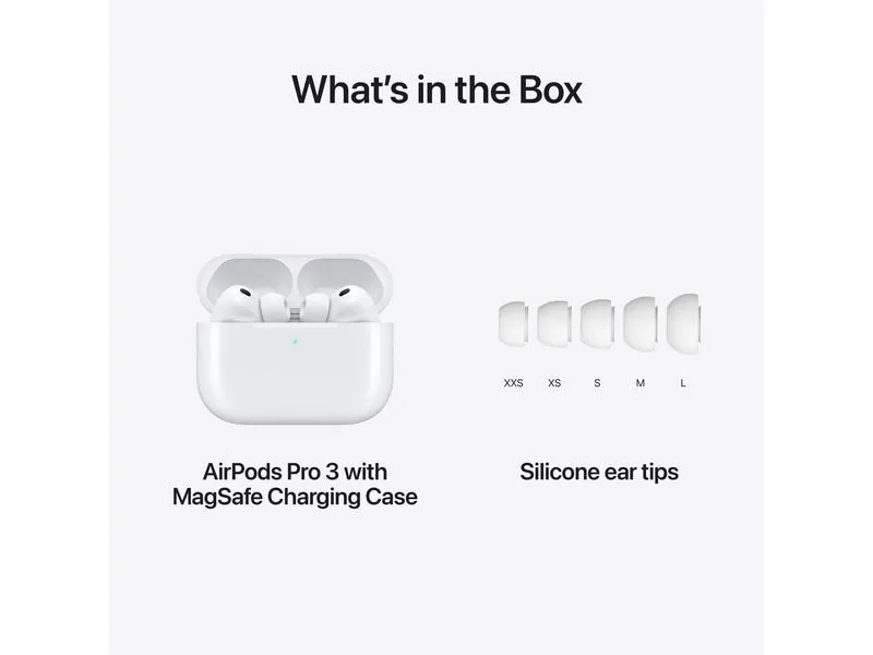 Apple True Wireless In-Ear-Kopfhörer AirPods Pro 3 USB-C Apple True Wireless In-Ear-Kopfhörer AirPods Pro 3 USB-C