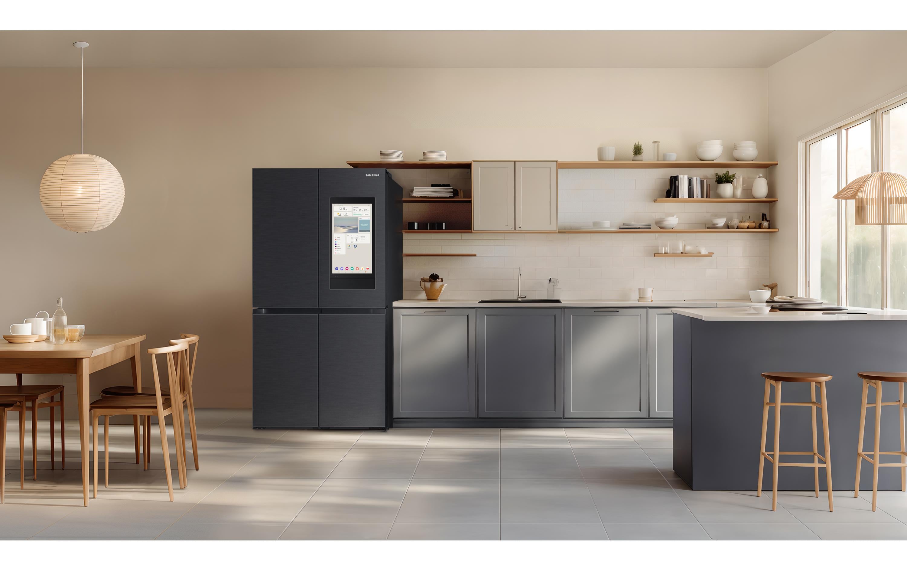 Samsung Foodcenter RF9000D French Door AI Family Hub Anthrazit