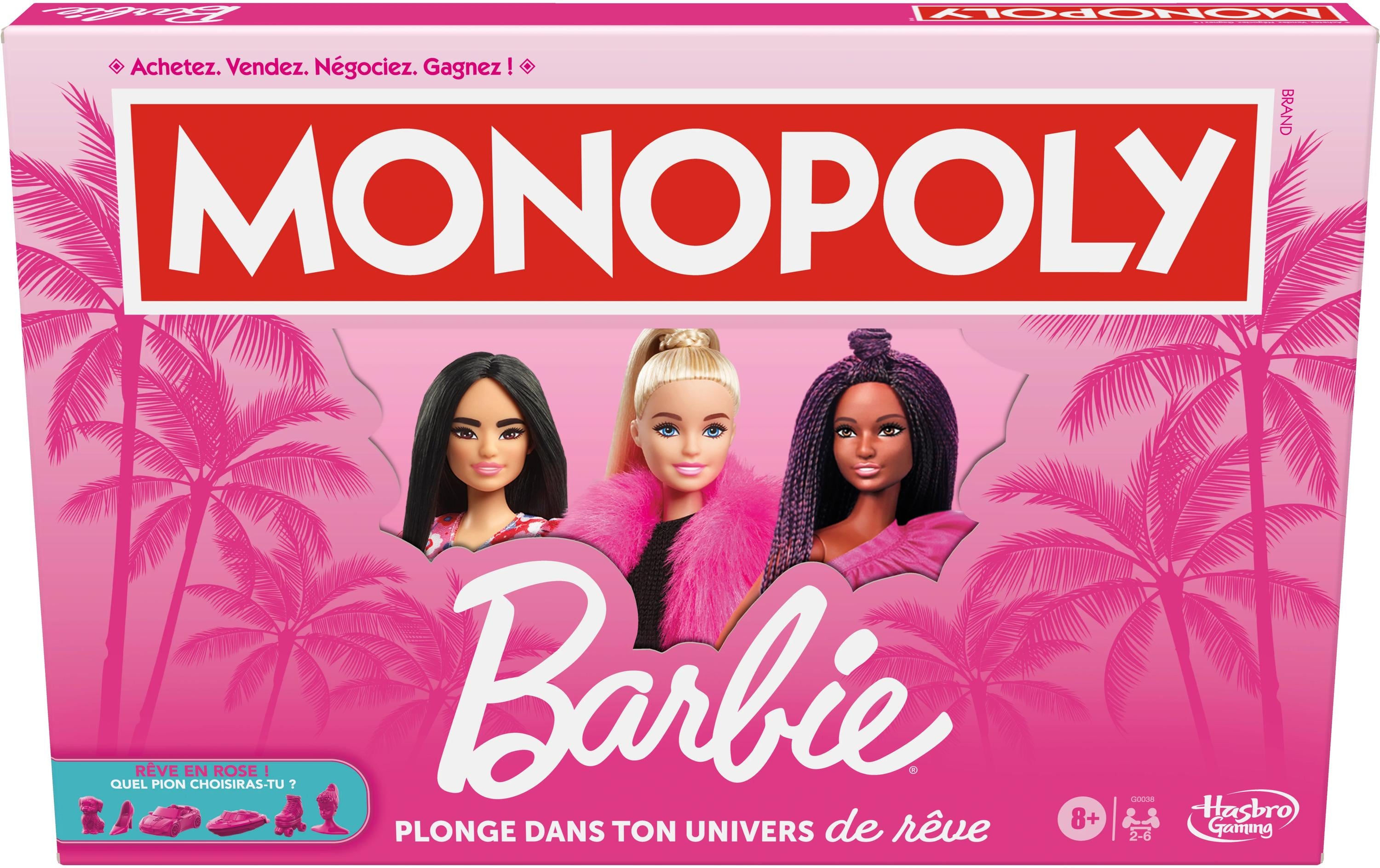 Hasbro Gaming Familienspiel Monopoly Barbie -FR- Hasbro Gaming Familienspiel Monopoly Barbie -FR-