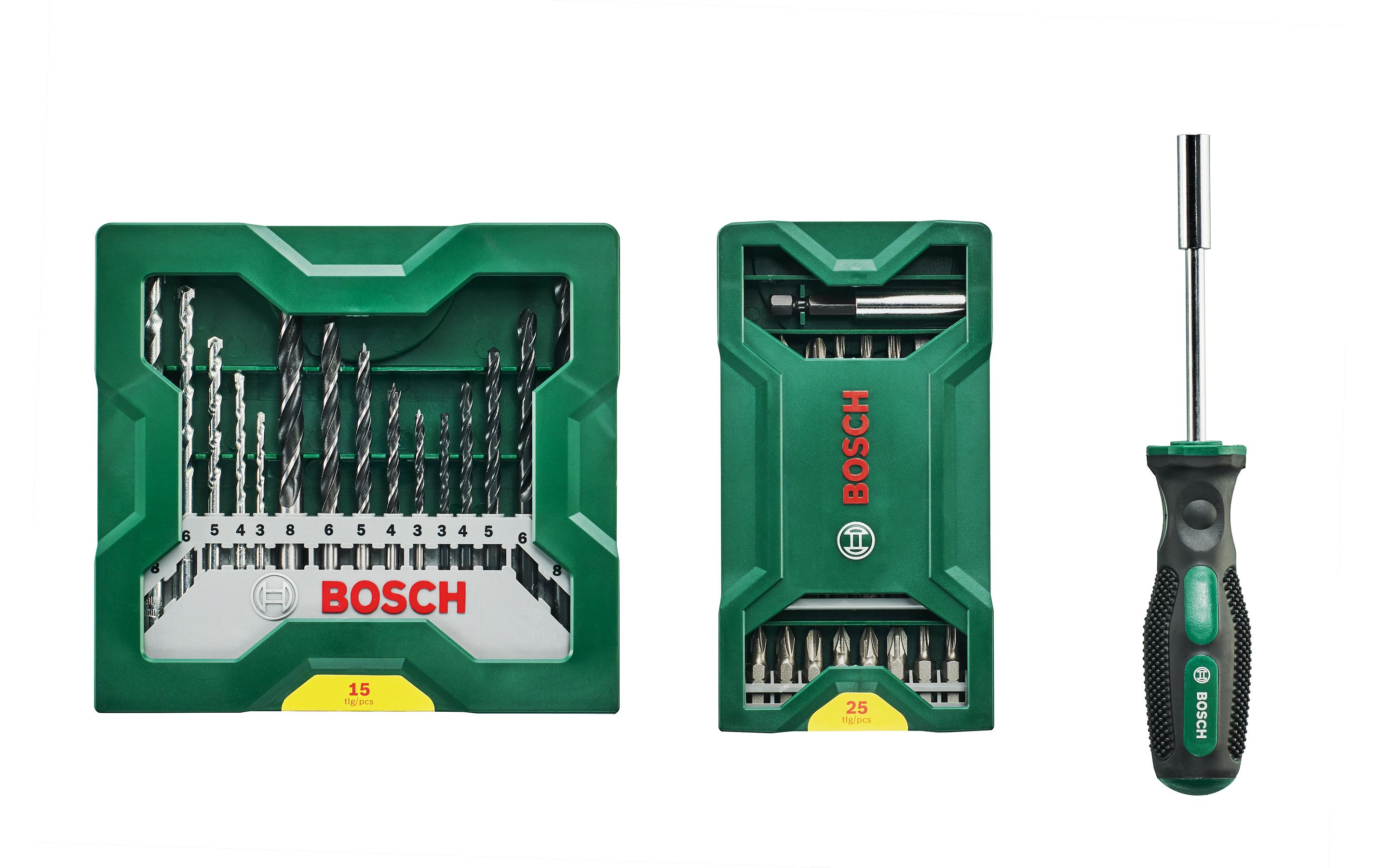 Bosch Bohrer-Set Mini X-Line, 25+15+1 Stück Bosch Bohrer-Set Mini X-Line, 25+15+1 Stück
