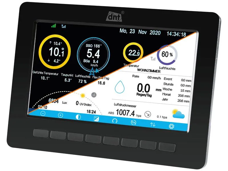 dnt Zusatz Display für WeatherScreen PRO dnt Zusatz Display für WeatherScreen PRO