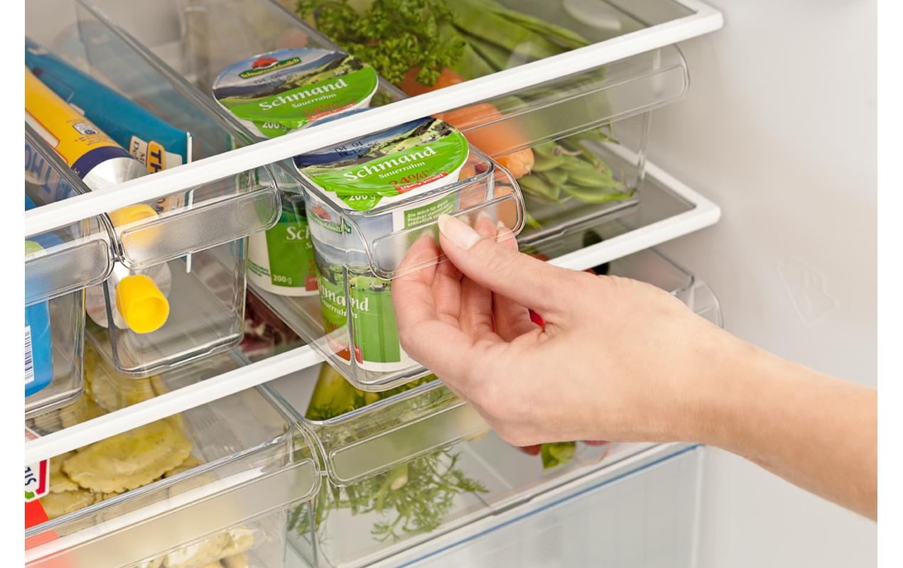Rotho Kühlschrankorganizer Loft 5 l, Transparent