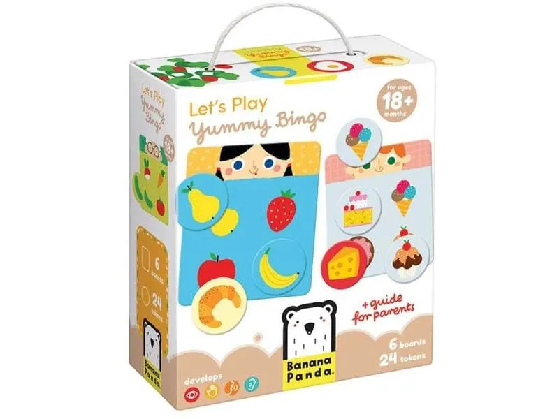 Banana Panda Kinderspiel Yummy Bingo Pappe 18m+ Banana Panda Kinderspiel Yummy Bingo Pappe 18m+