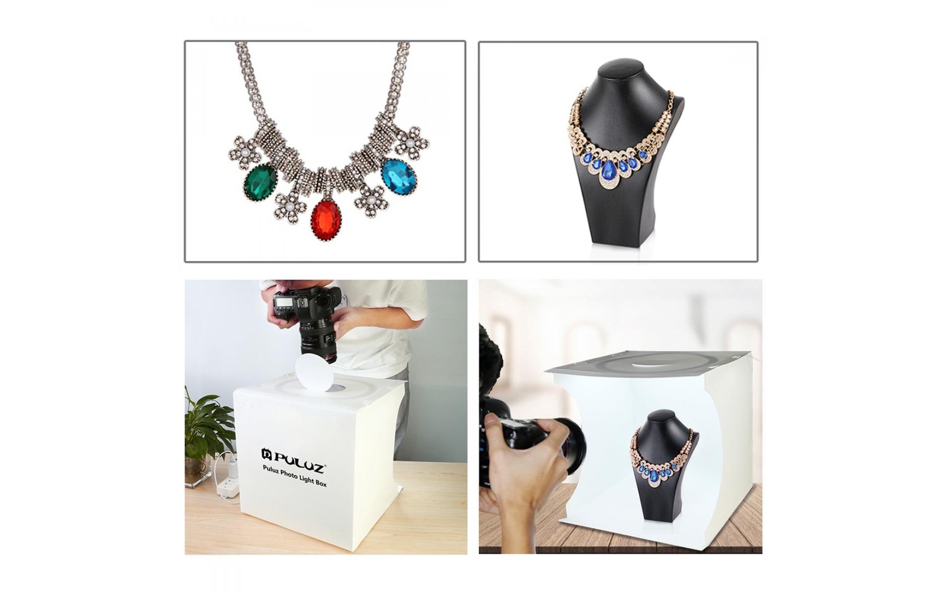 Puluz Aufnahmebox Studio Shooting Tent Box Kit 30 cm