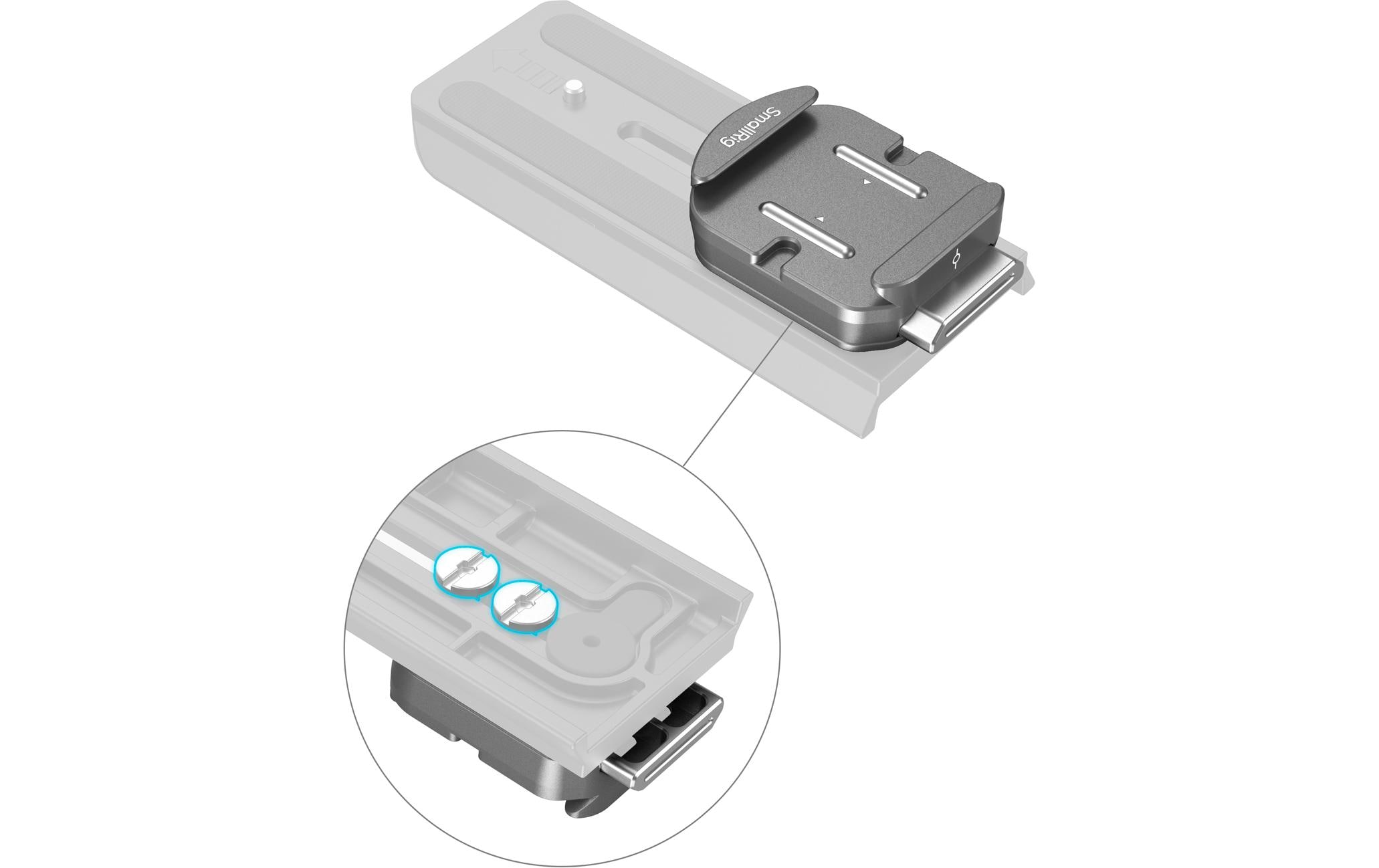 Smallrig HawkLock H38 Arca-Swiss Schnellwechselplatte