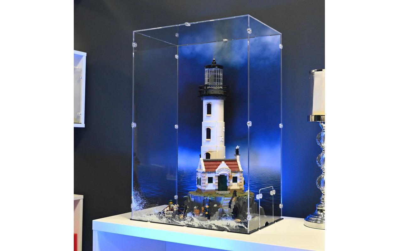 iDisplayit Acryl-Display für LEGO 21335 Motorisierter Leuchtturm