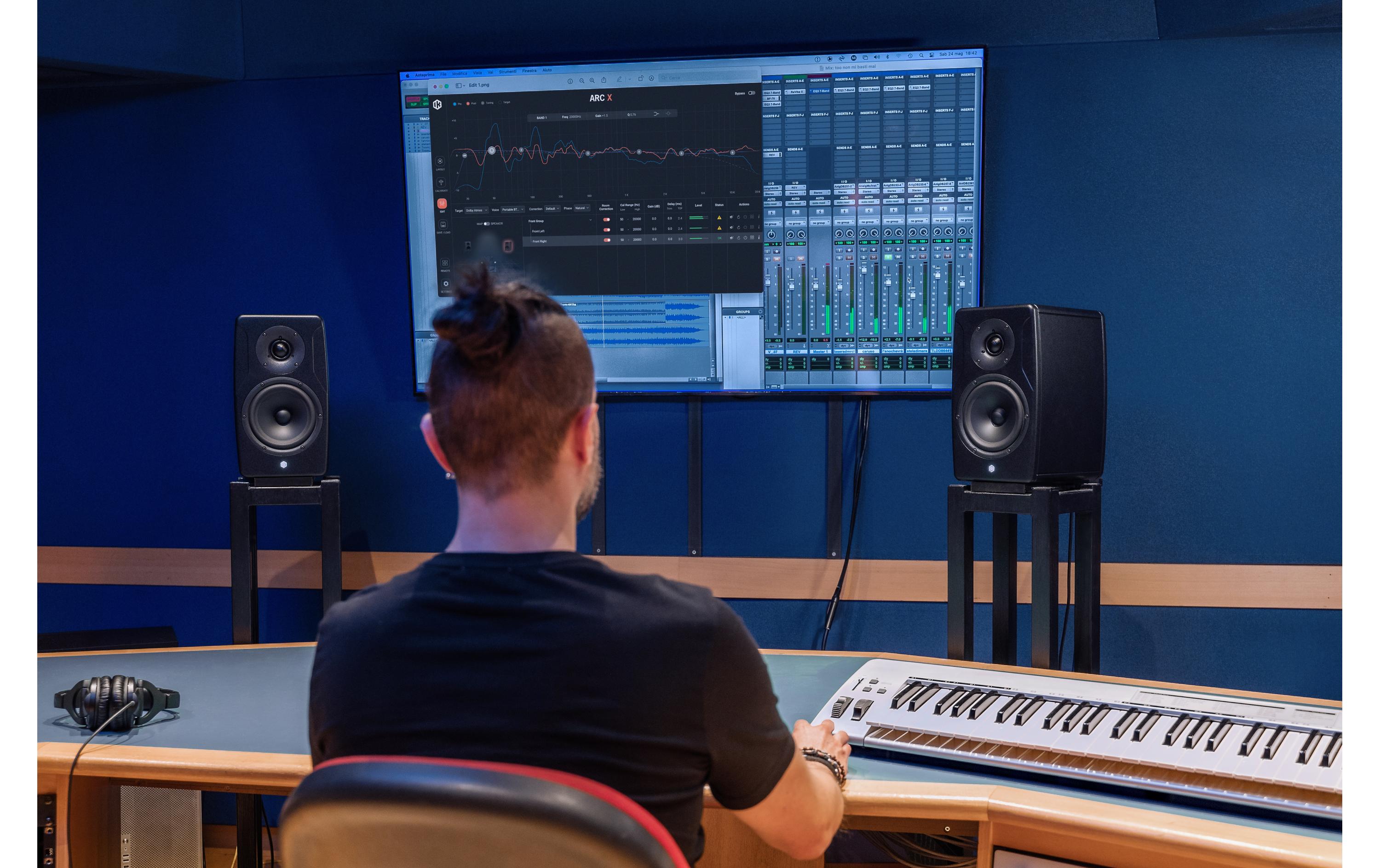 IK Multimedia Studiomonitor iLoud Precision 6 MKII Schwarz