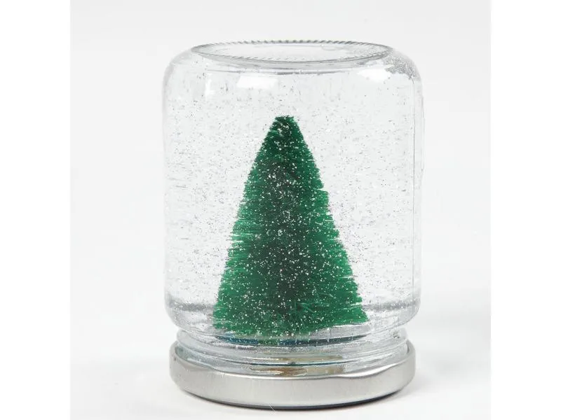 Creativ Company Glas mit Deckel 100 ml 12 Stück