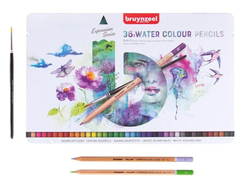 Bruynzeel Farbstifte Expression Watercolour 36 Stück Bruynzeel Farbstifte Expression Watercolour 36 Stück