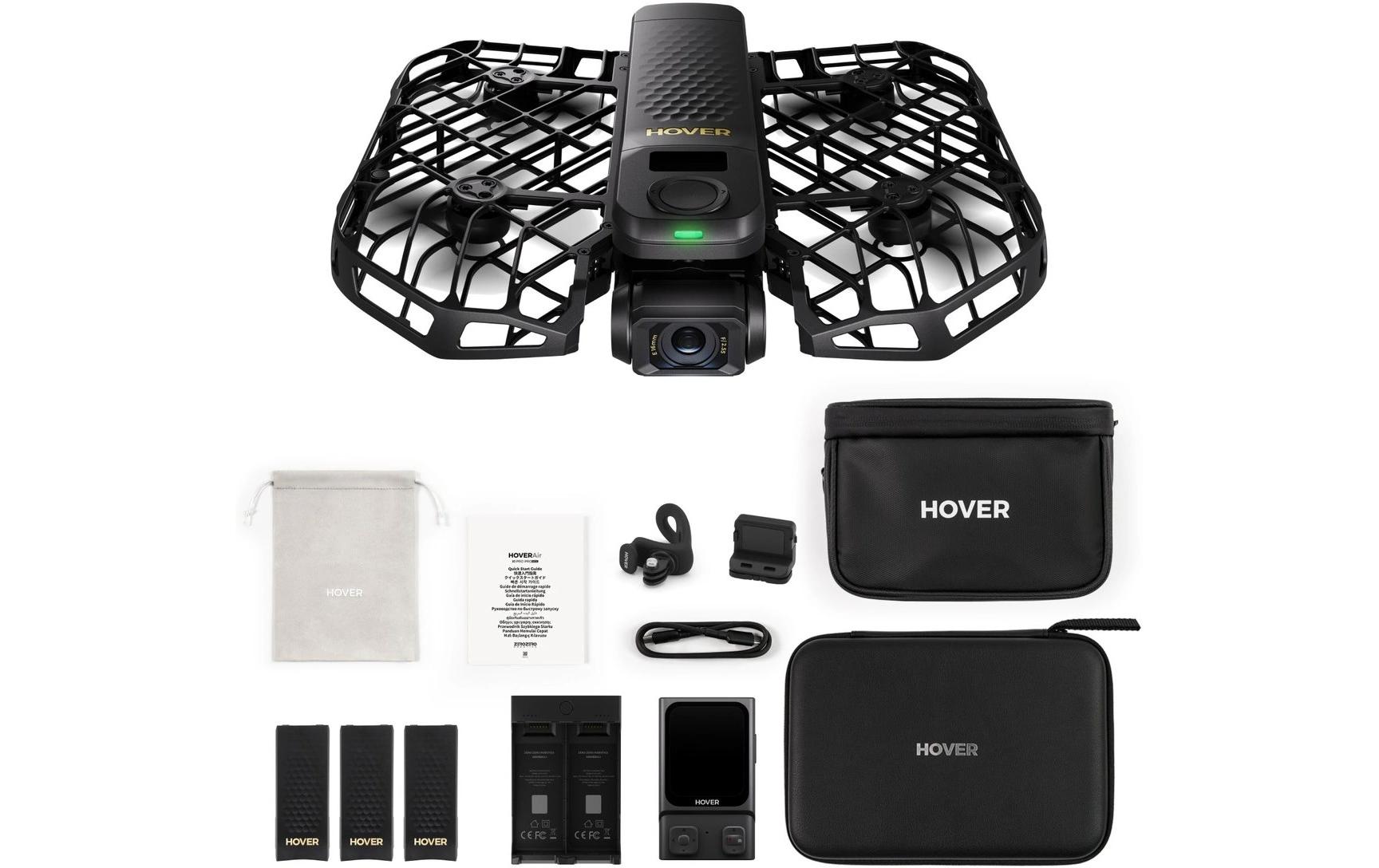 HOVERAir Quadrokopter X1 PROMAX Ultimate Cycling Kit (CE)