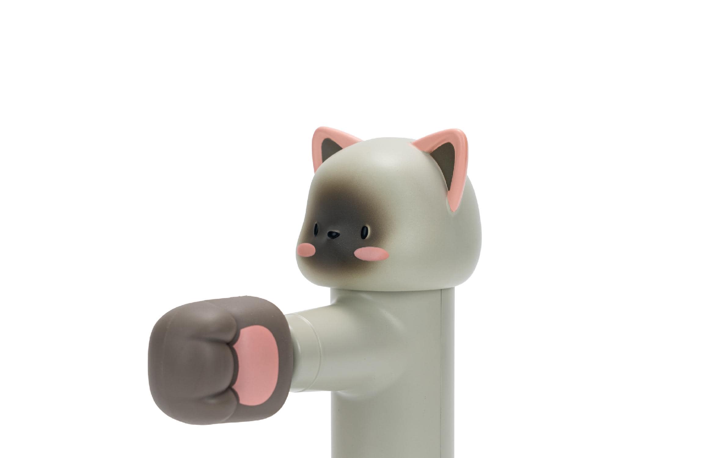 Acecool Handmassagegerät Katze, Hellgrau