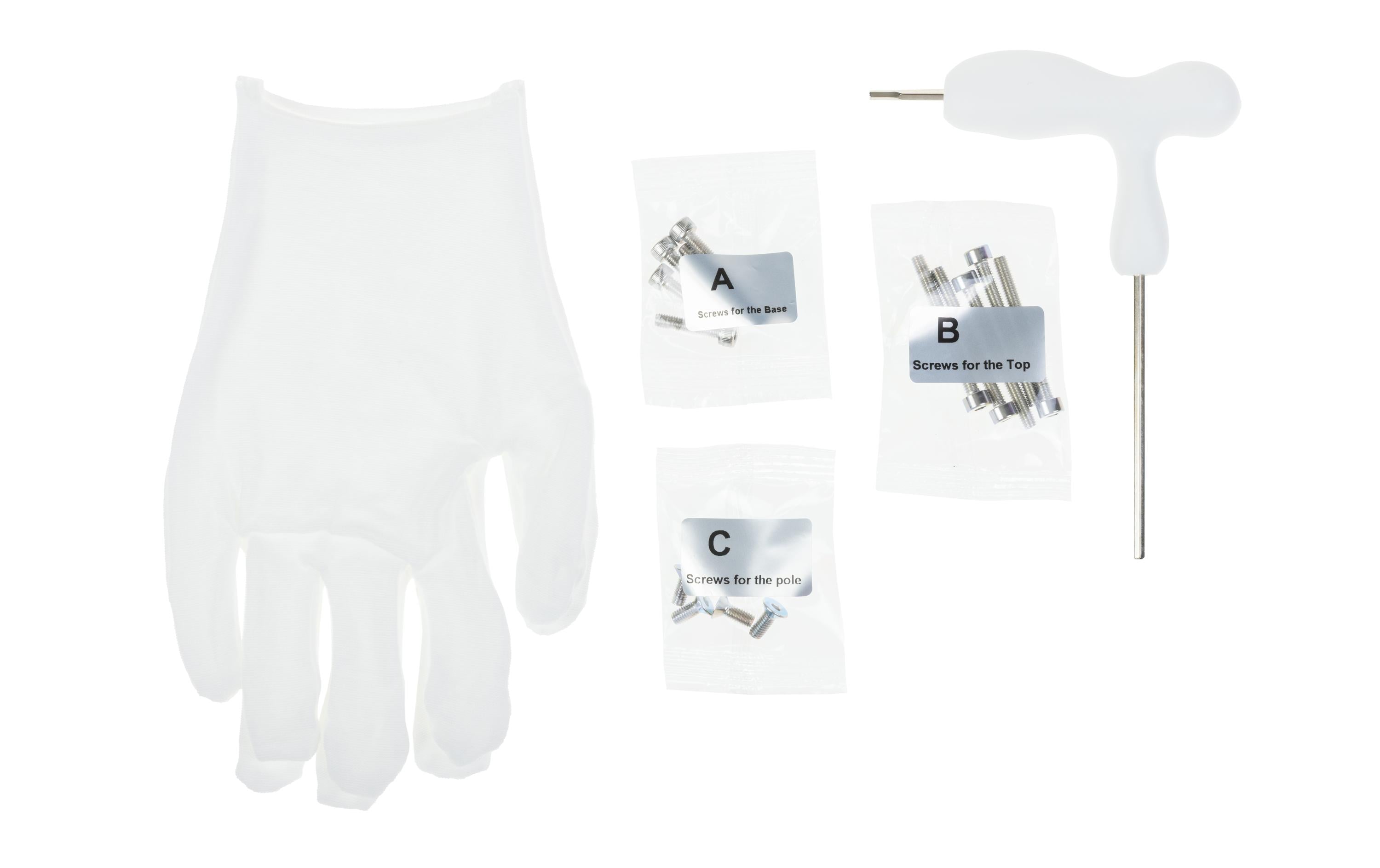 office focus Bürostehleuchte LYS 9000, Weiss