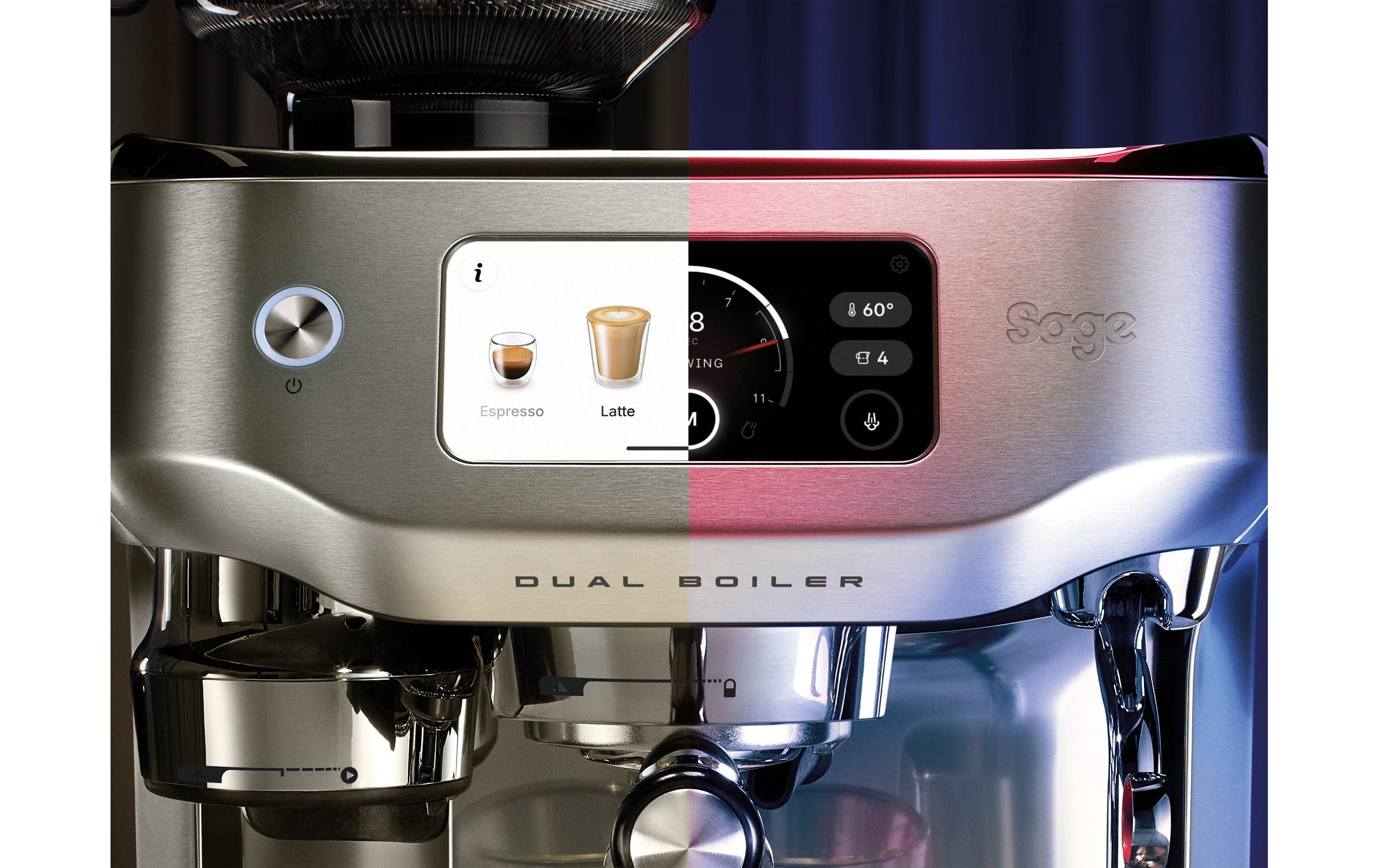 Sage Siebträgermaschine Oracle Dual Boiler Stainless Steel