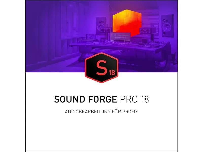 Magix Sound Forge Pro 18 ESD, Vollversion Magix Sound Forge Pro 18 ESD, Vollversion