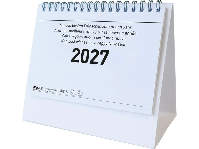 Biella Pultkalender Desktop Basic