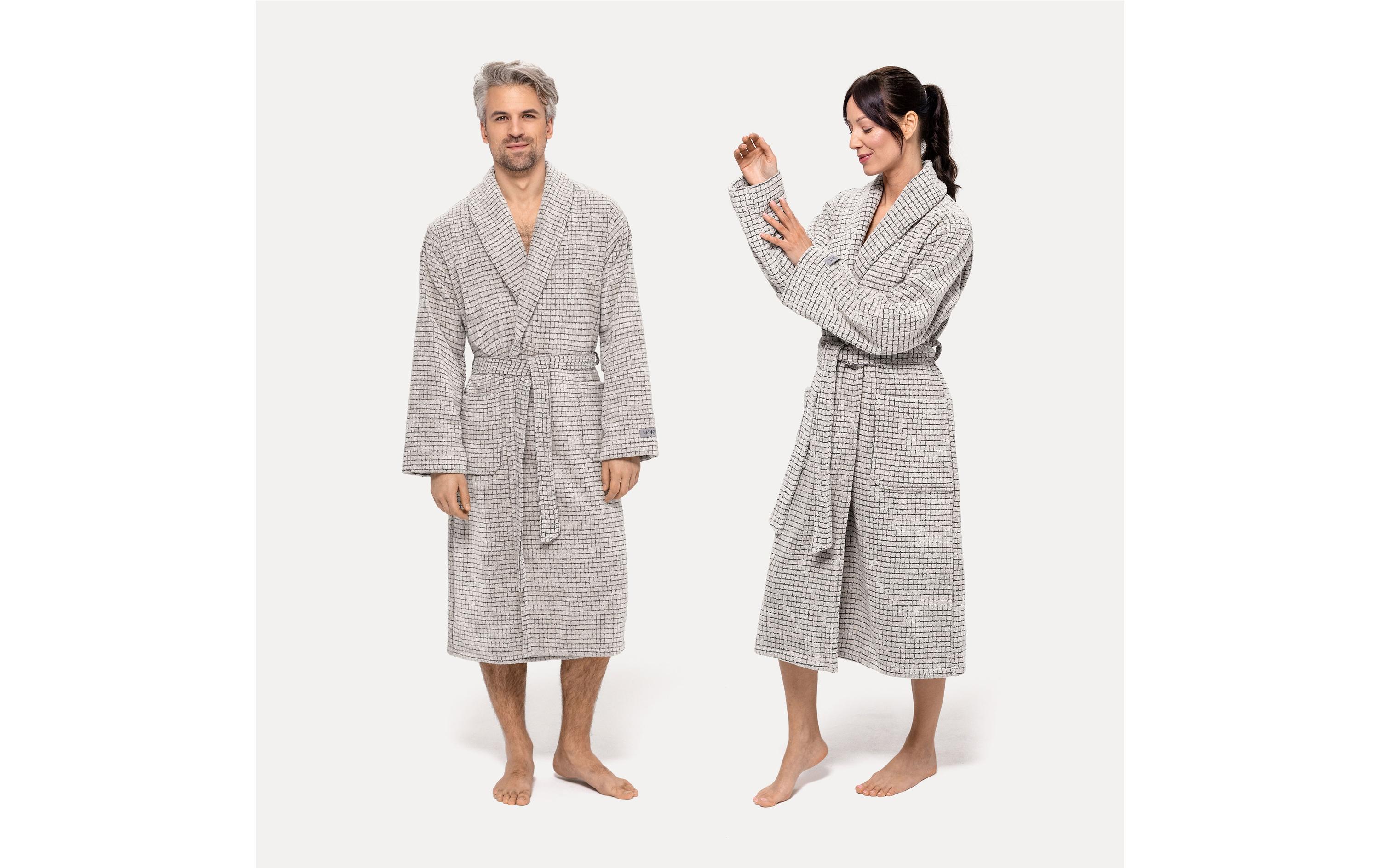 Möve Bademantel Eden L, Nature