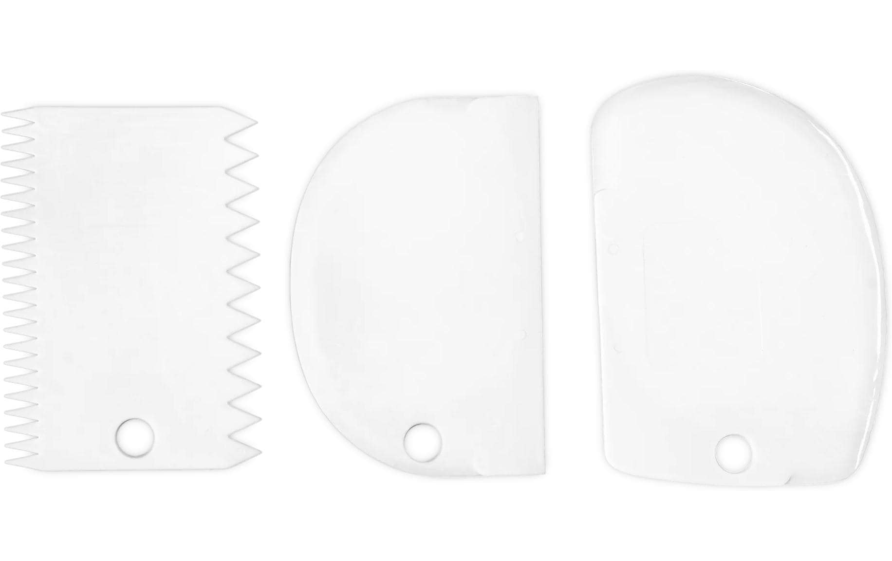 Städter Teigkarten Weiss, 3-teiliges Set