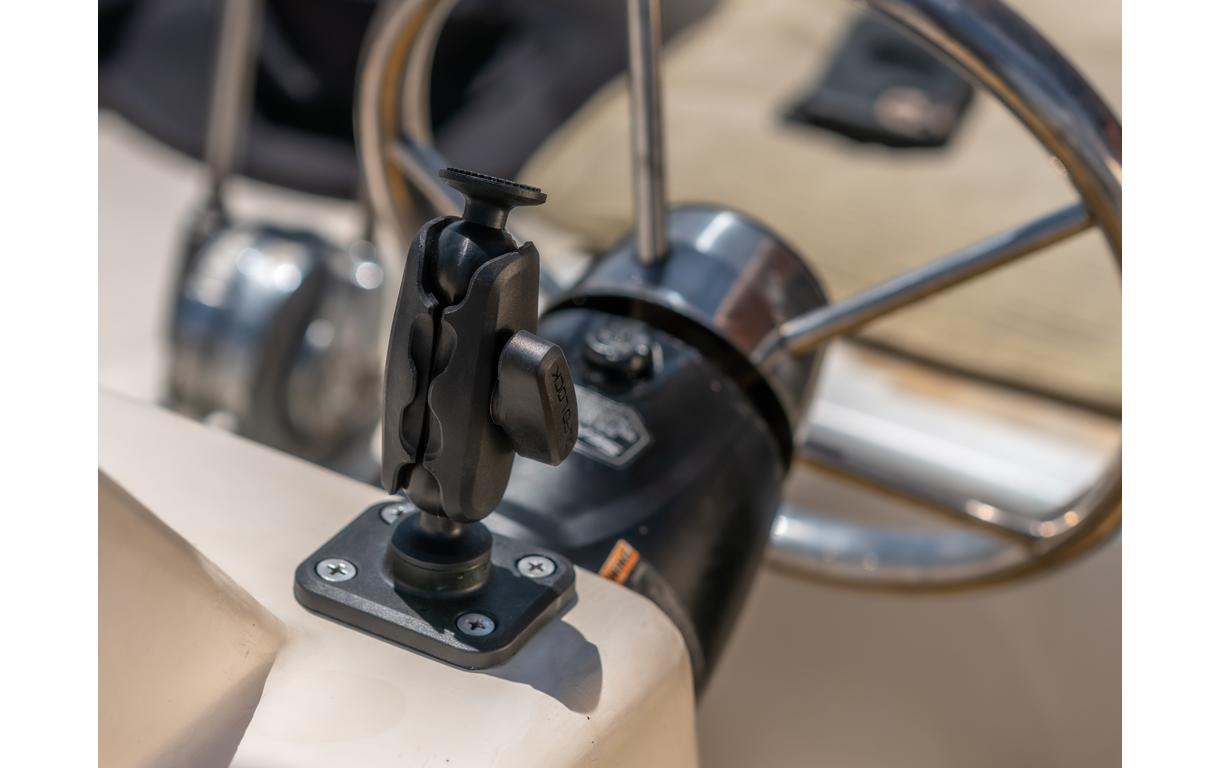 Quad Lock Adapter 360 Base Flat Rectangle 4-Loch-Basis